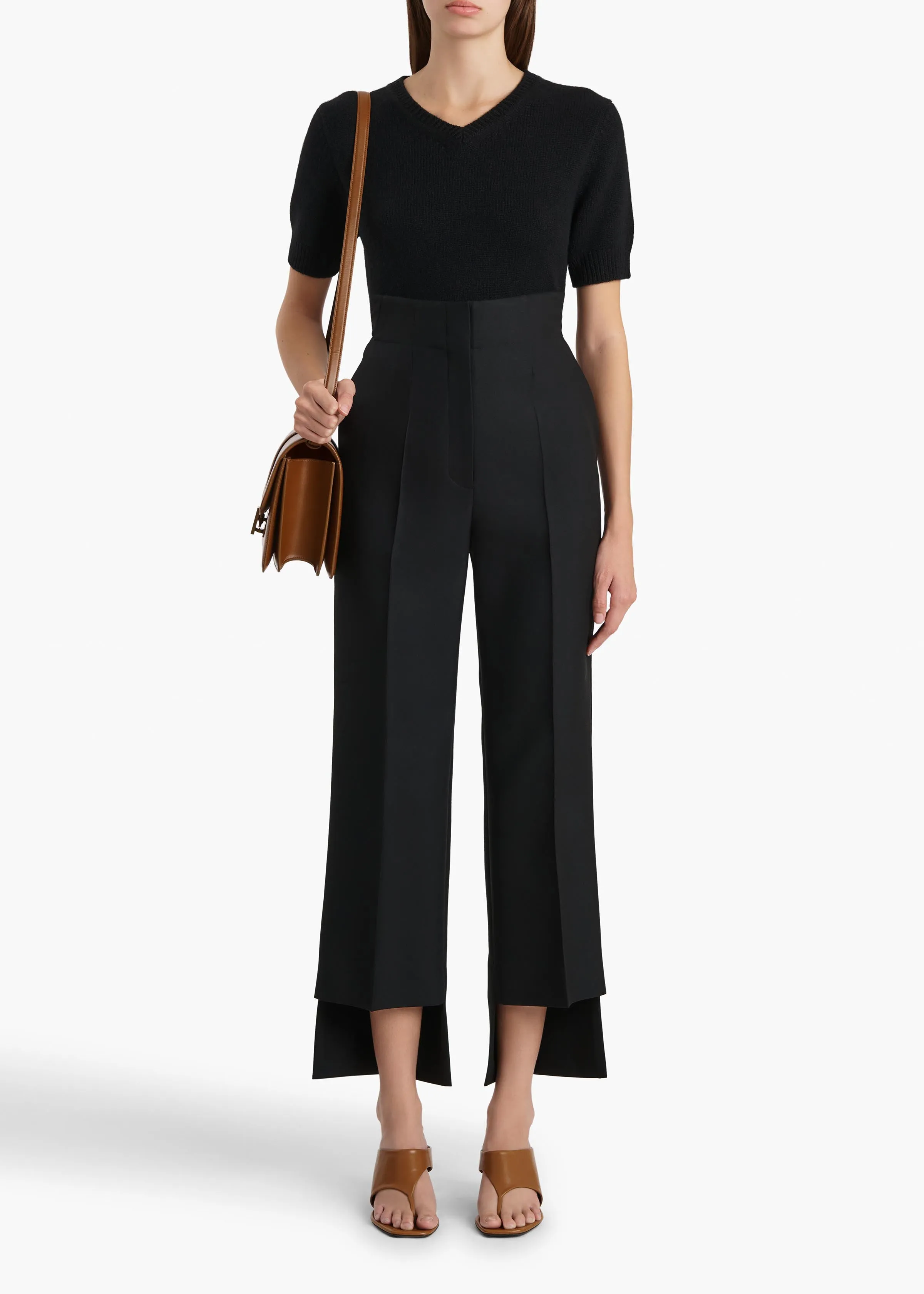 Jas Sweater in Black sold by KHAITE product image thumbnail 2