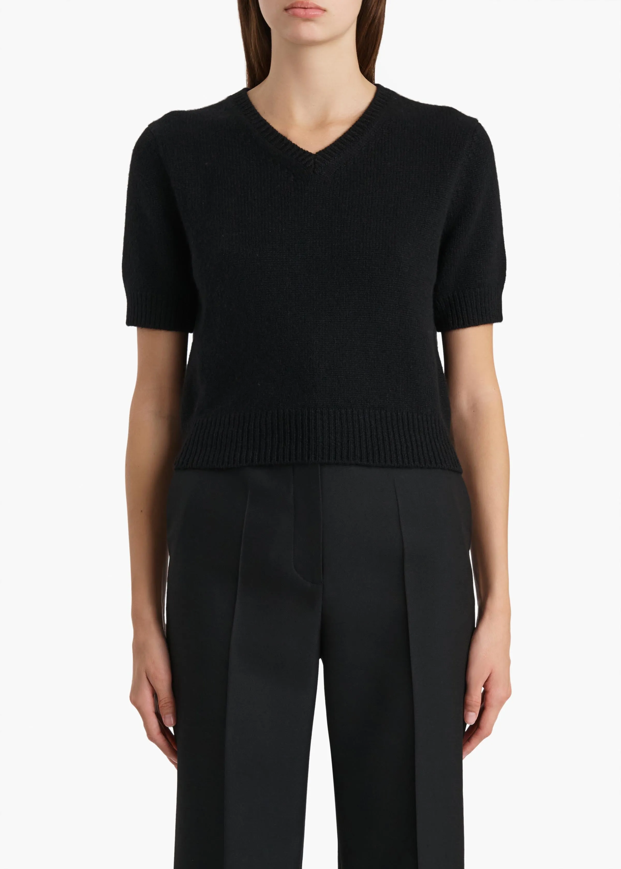 Jas Sweater in Black sold by KHAITE product image thumbnail 3