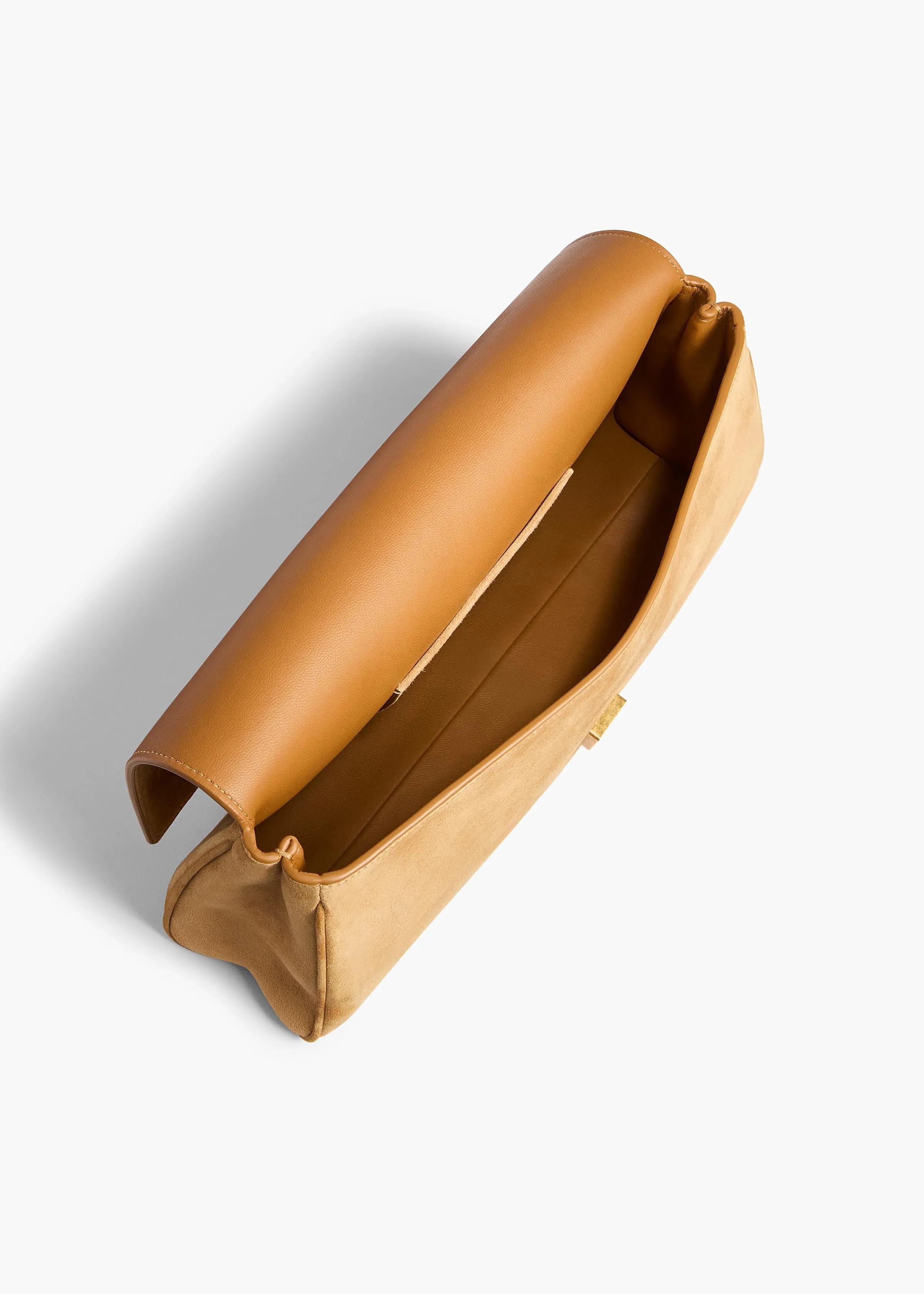Audrey Clutch in Goldenrod Suede sold by KHAITE product image thumbnail 3