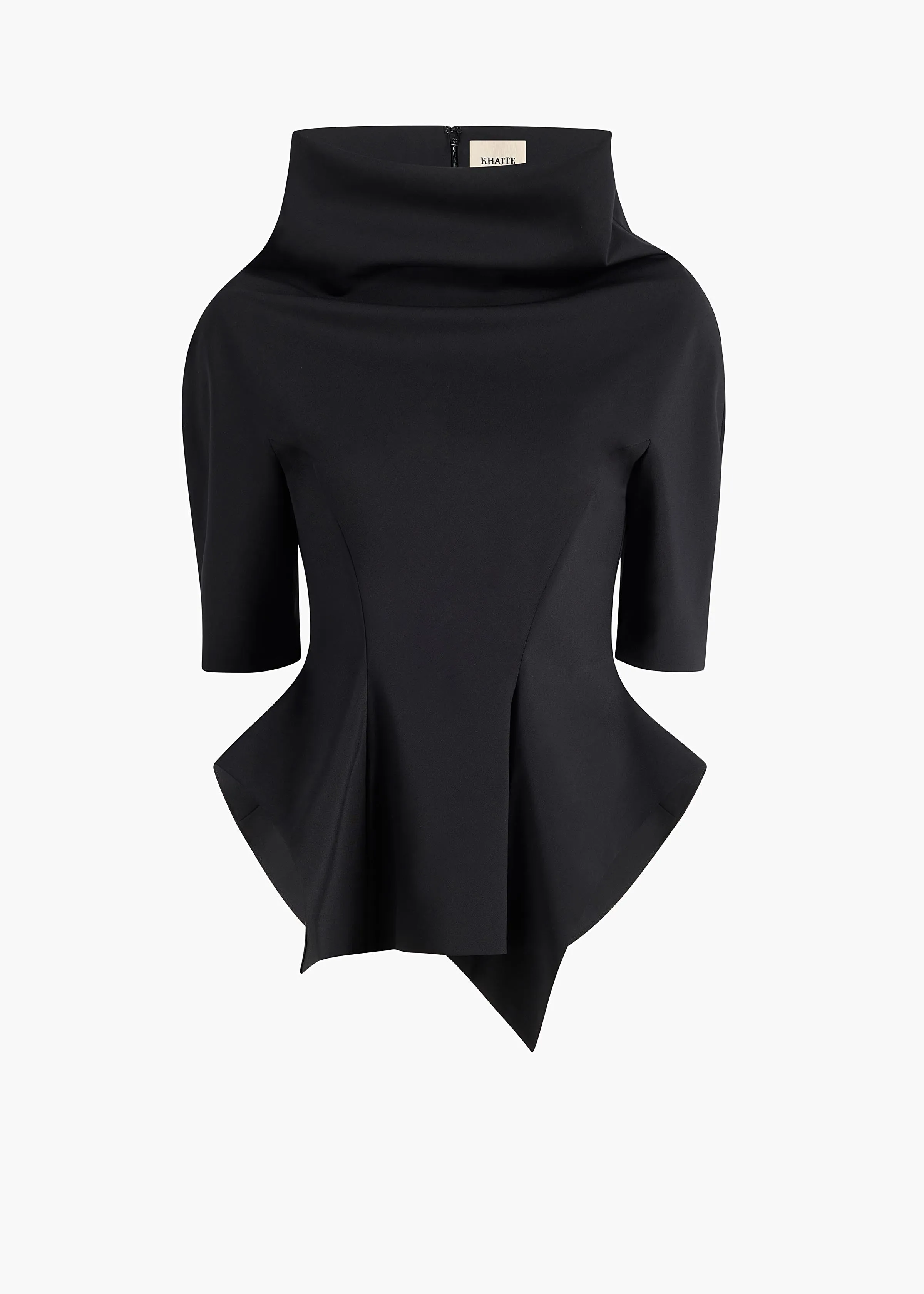 Pippa Top in Black sold by KHAITE