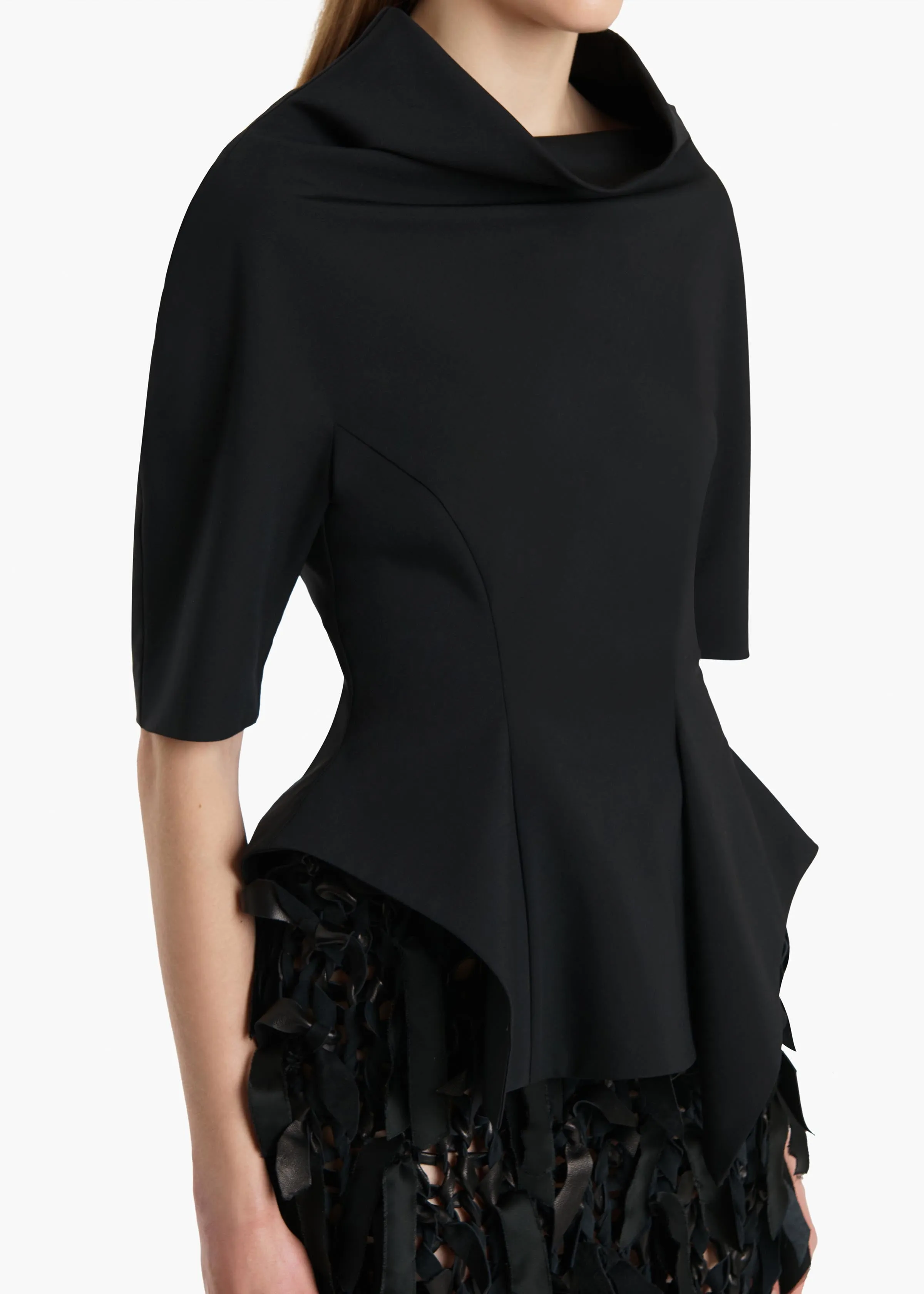 Pippa Top in Black sold by KHAITE product image thumbnail 5