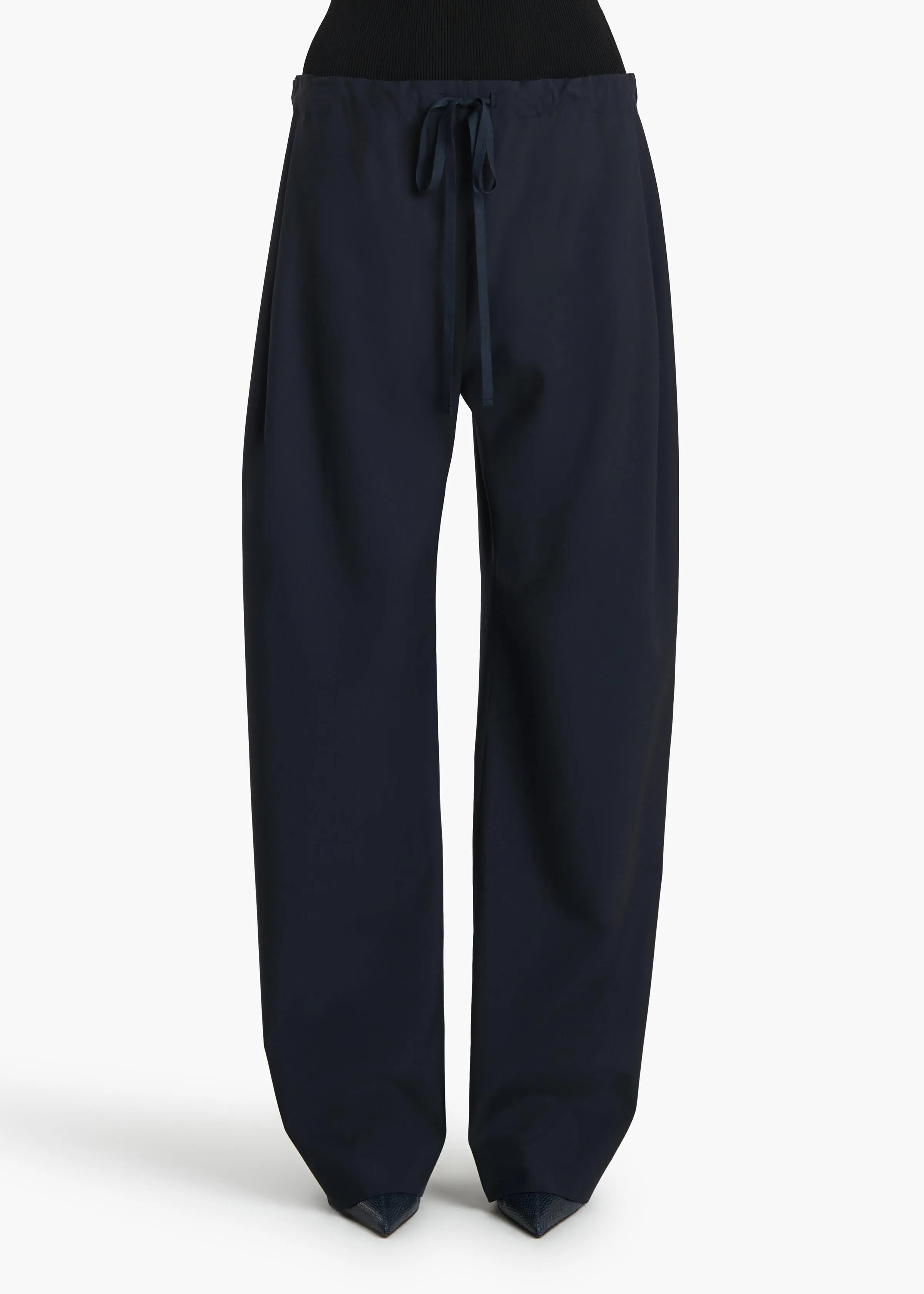 Rohen Pant in Dark Navy sold by KHAITE product image thumbnail 3