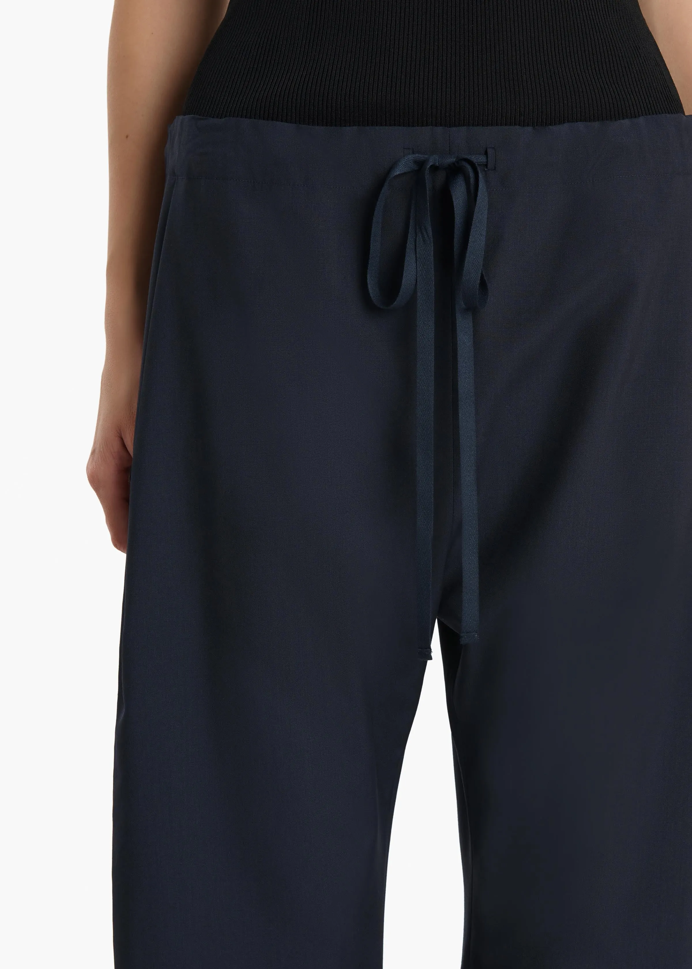 Rohen Pant in Dark Navy sold by KHAITE product image thumbnail 5