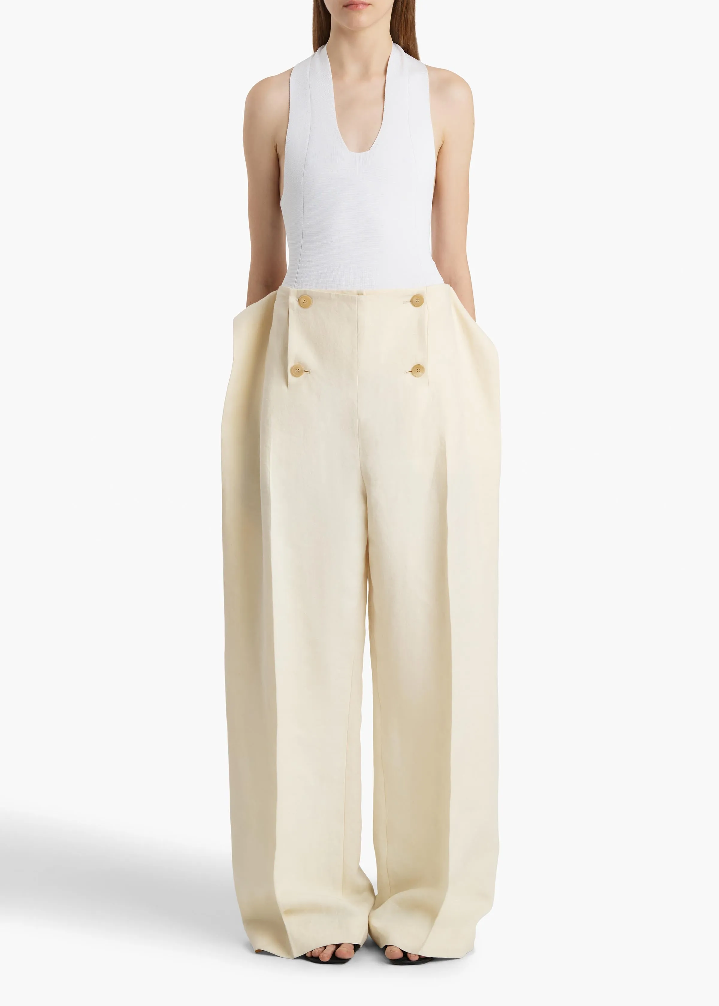 Toto Bodysuit in Glaze sold by KHAITE product image thumbnail 2