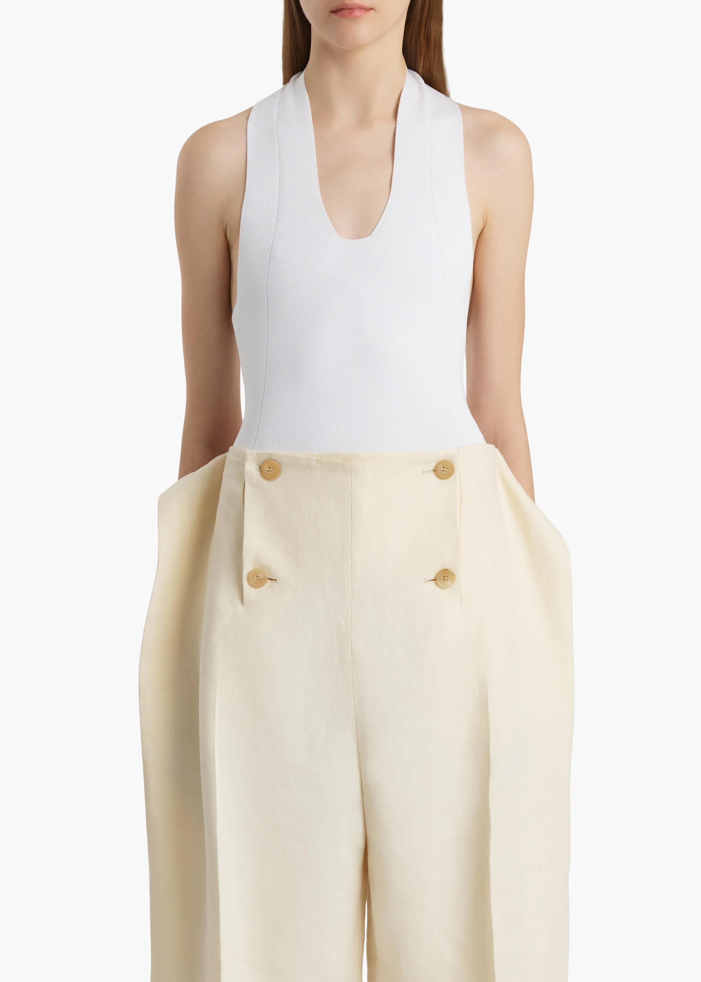 Toto Bodysuit in Glaze sold by KHAITE product image thumbnail 3