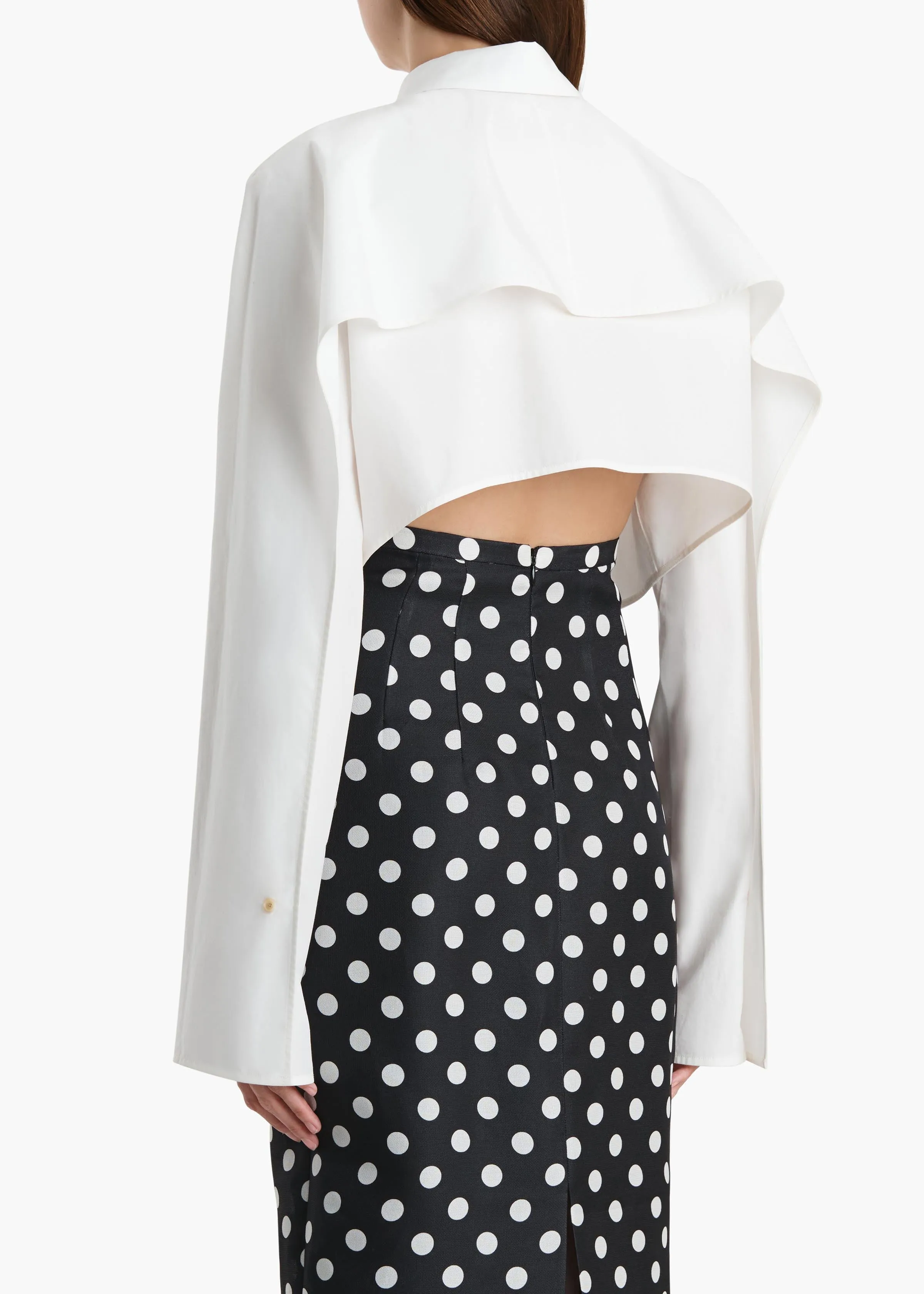 Fritz Top in Chalk sold by KHAITE product image thumbnail 4