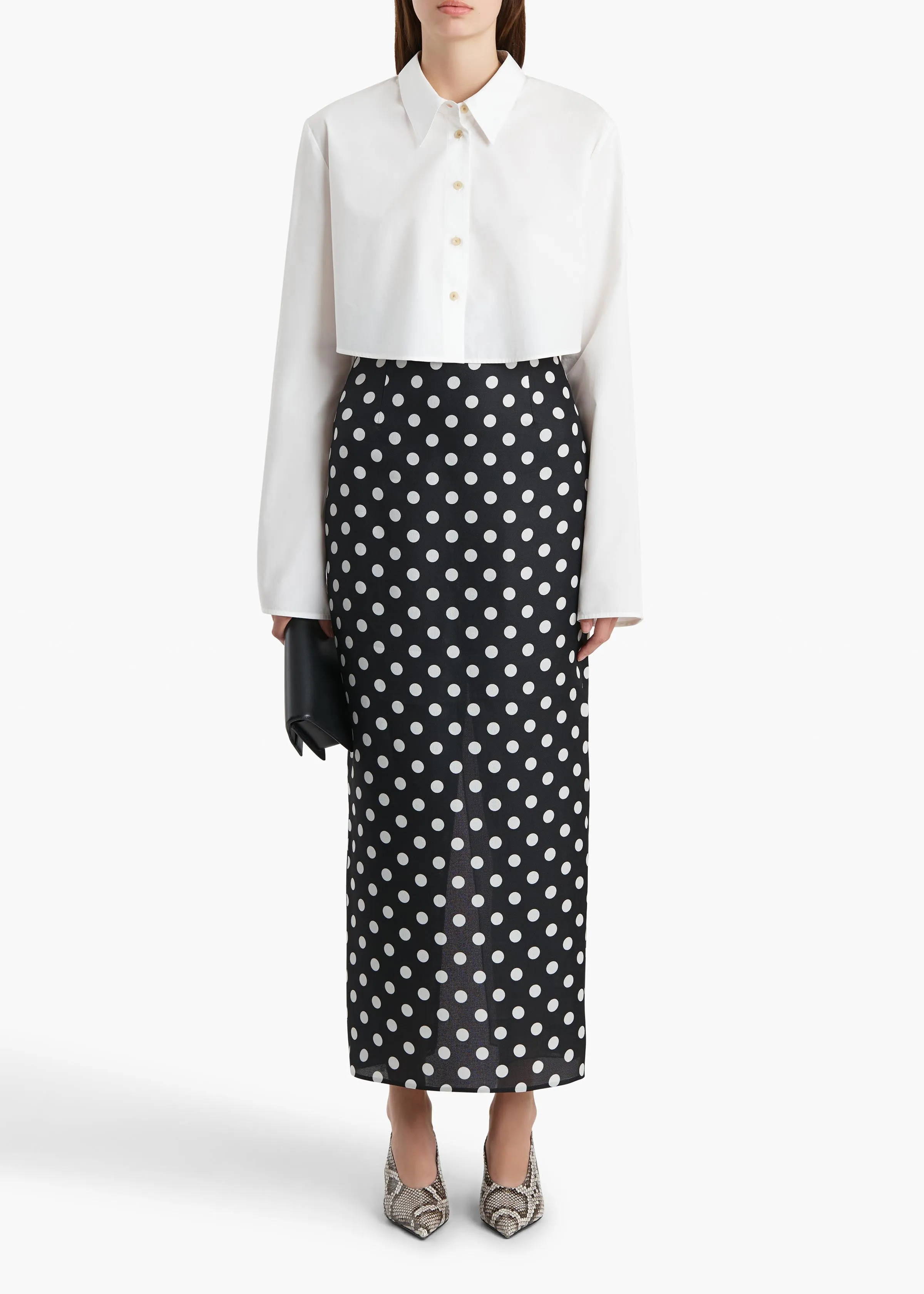 Fritz Top in Chalk sold by KHAITE product image thumbnail 2