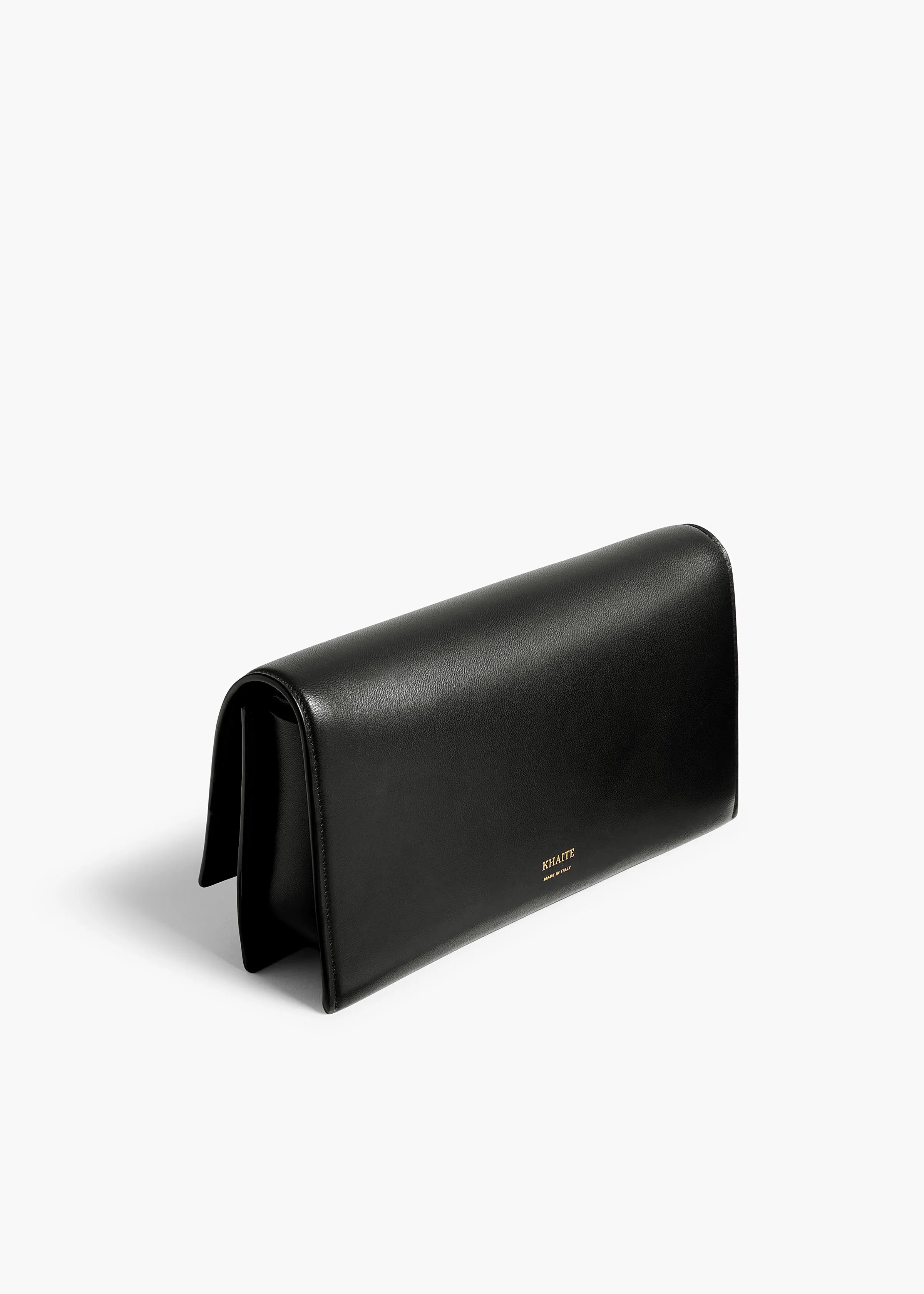 Sculpted Hand Clutch in Black Leather sold by KHAITE product image thumbnail 2
