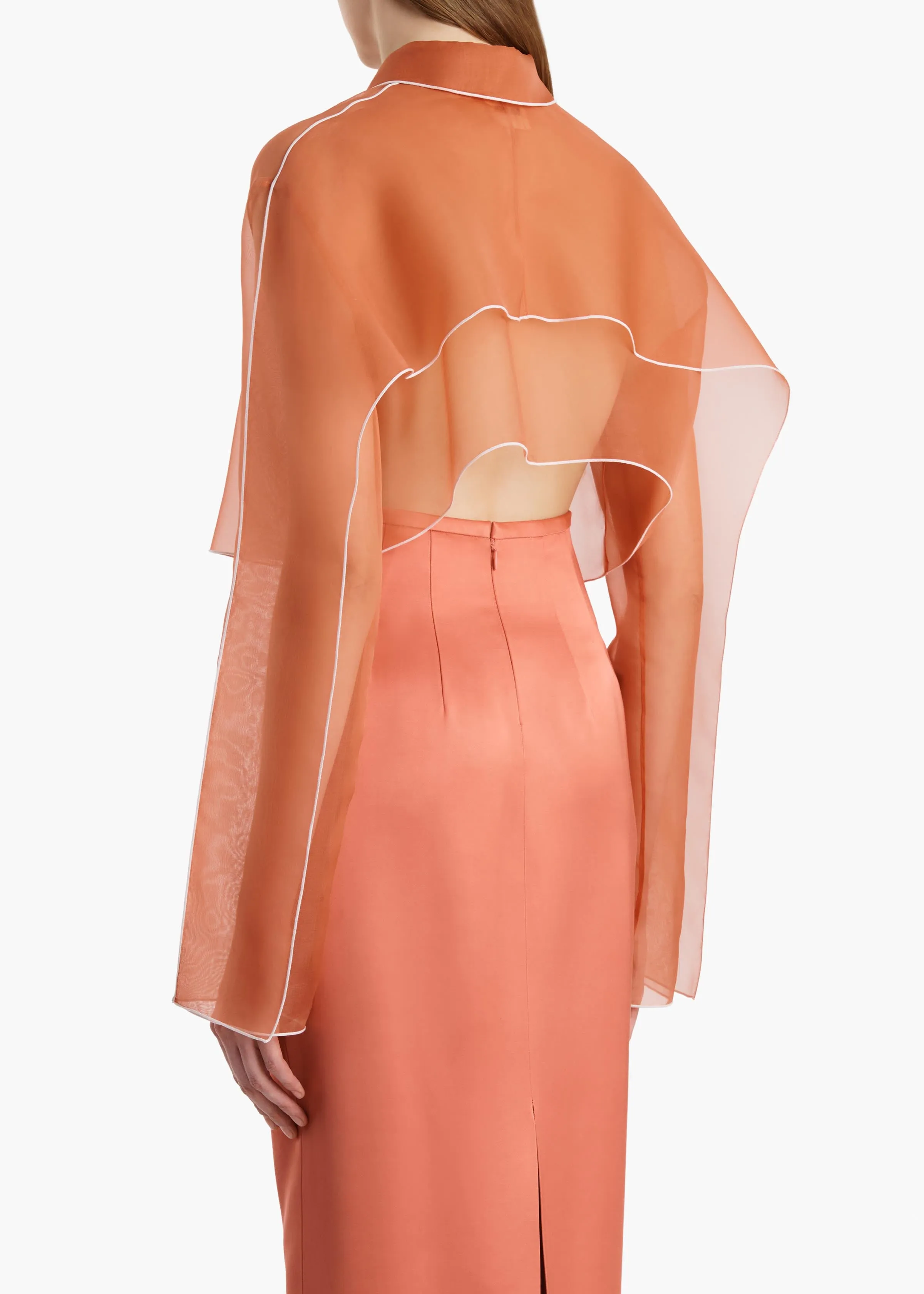 Fritz Top in Dahlia sold by KHAITE product image thumbnail 4