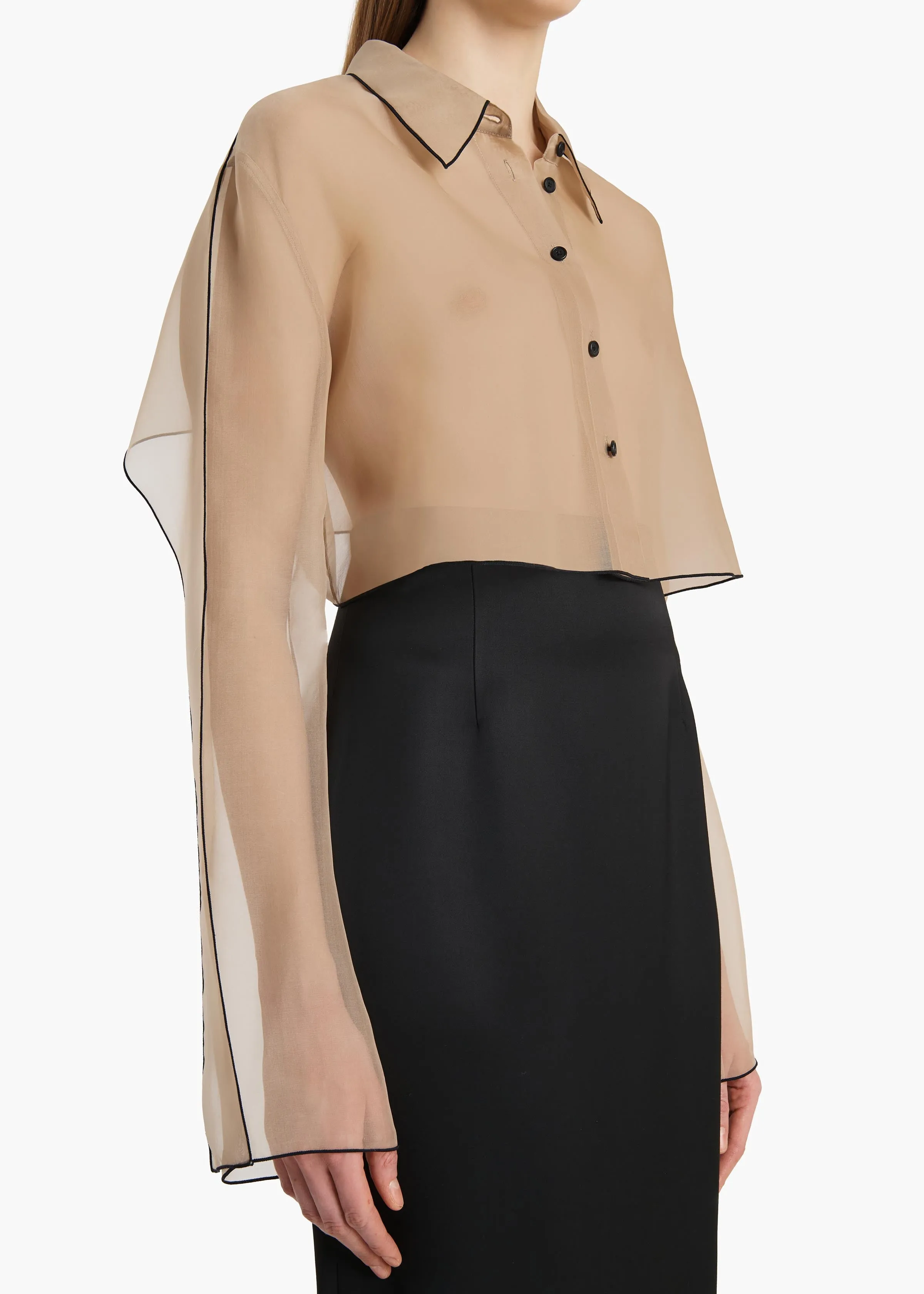 Fritz Top in Tea Stain sold by KHAITE product image thumbnail 5