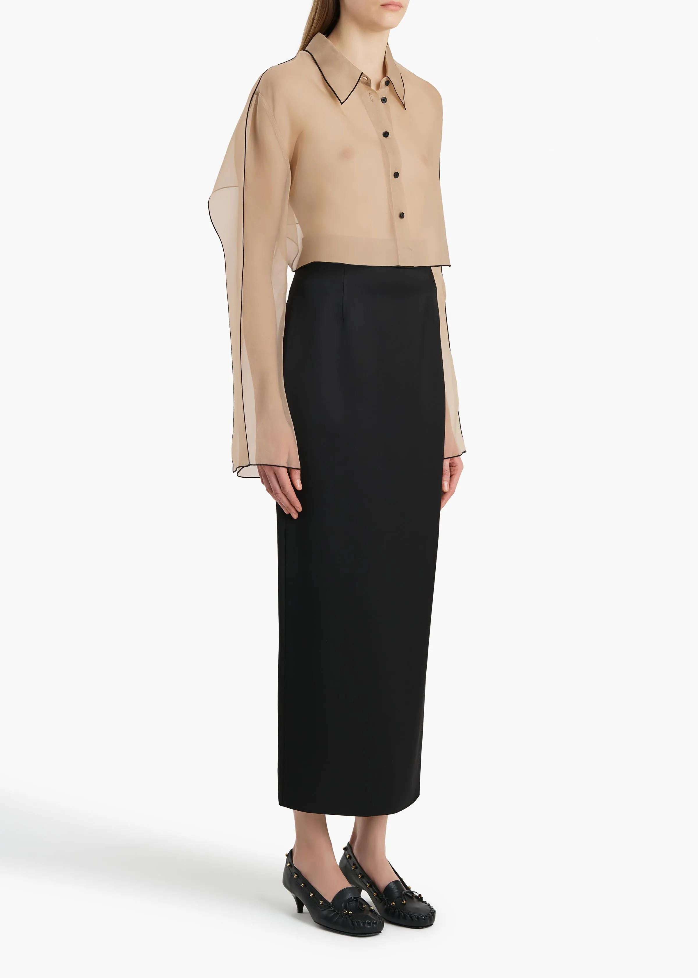 Fritz Top in Tea Stain sold by KHAITE product image thumbnail 2