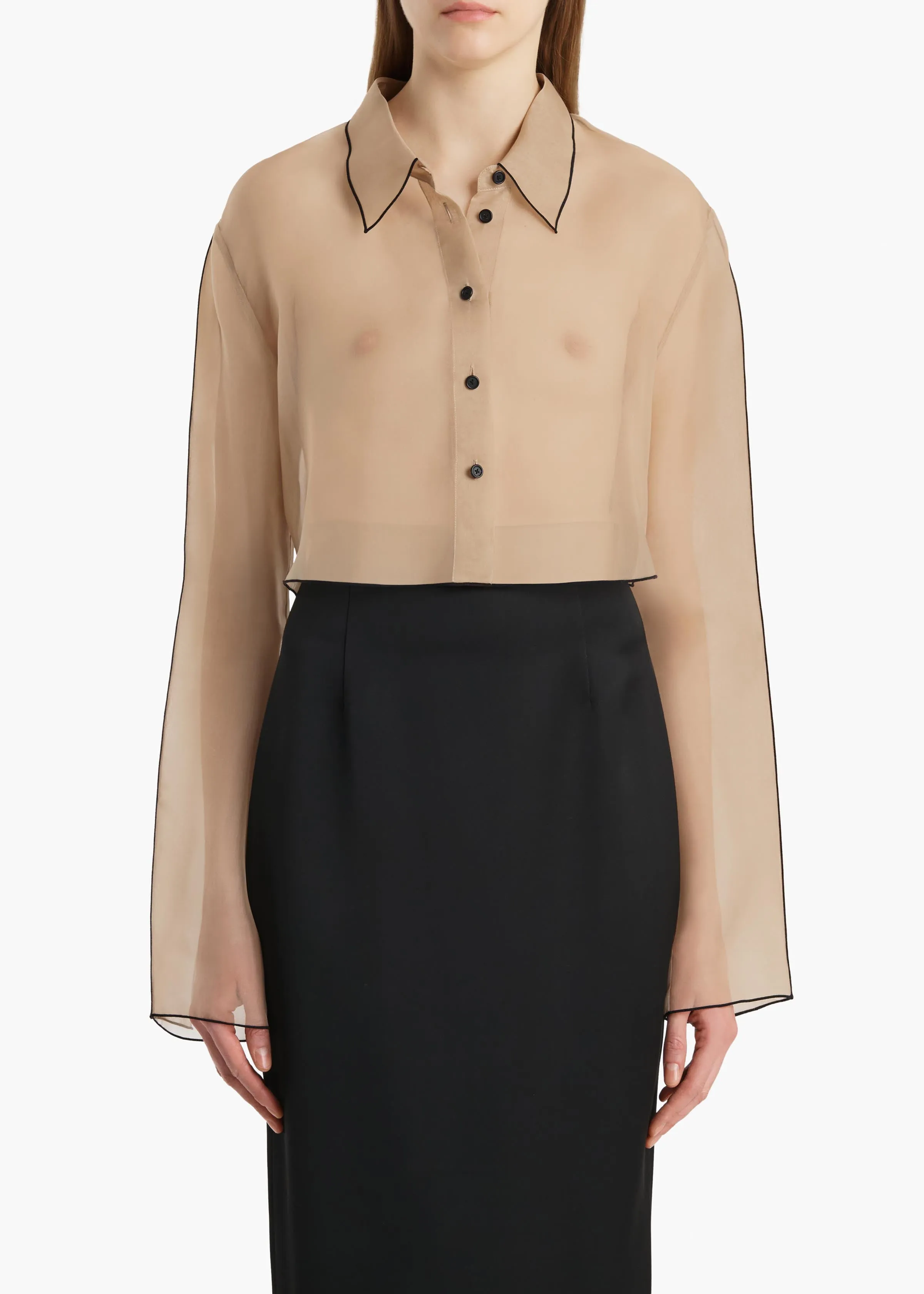 Fritz Top in Tea Stain sold by KHAITE product image thumbnail 3