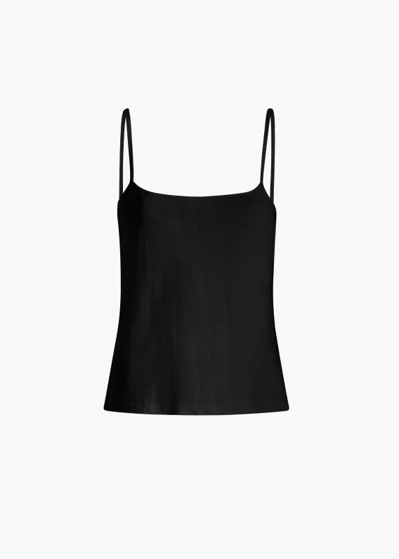 Moss Cami in Black sold by KHAITE