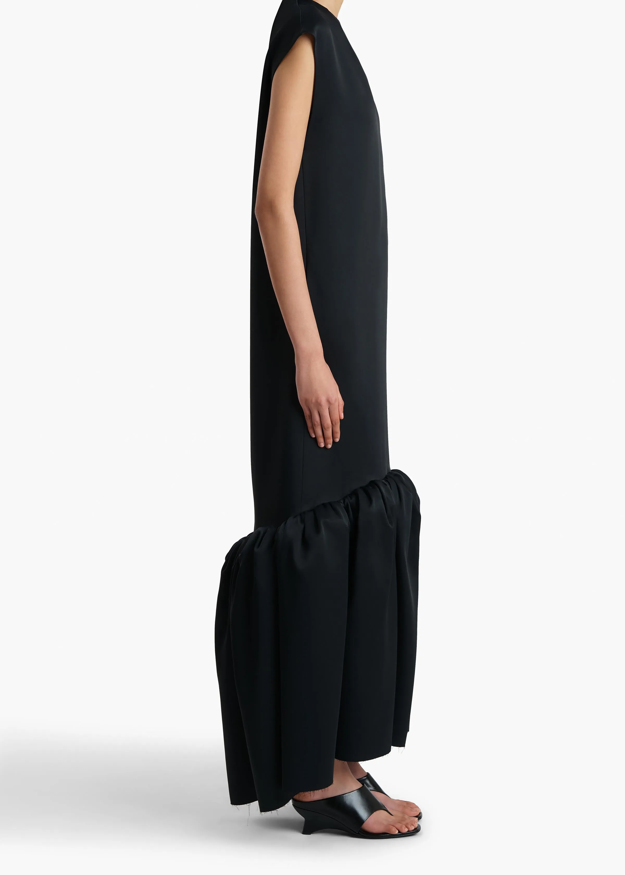 Tom Dress in Black sold by KHAITE product image thumbnail 5