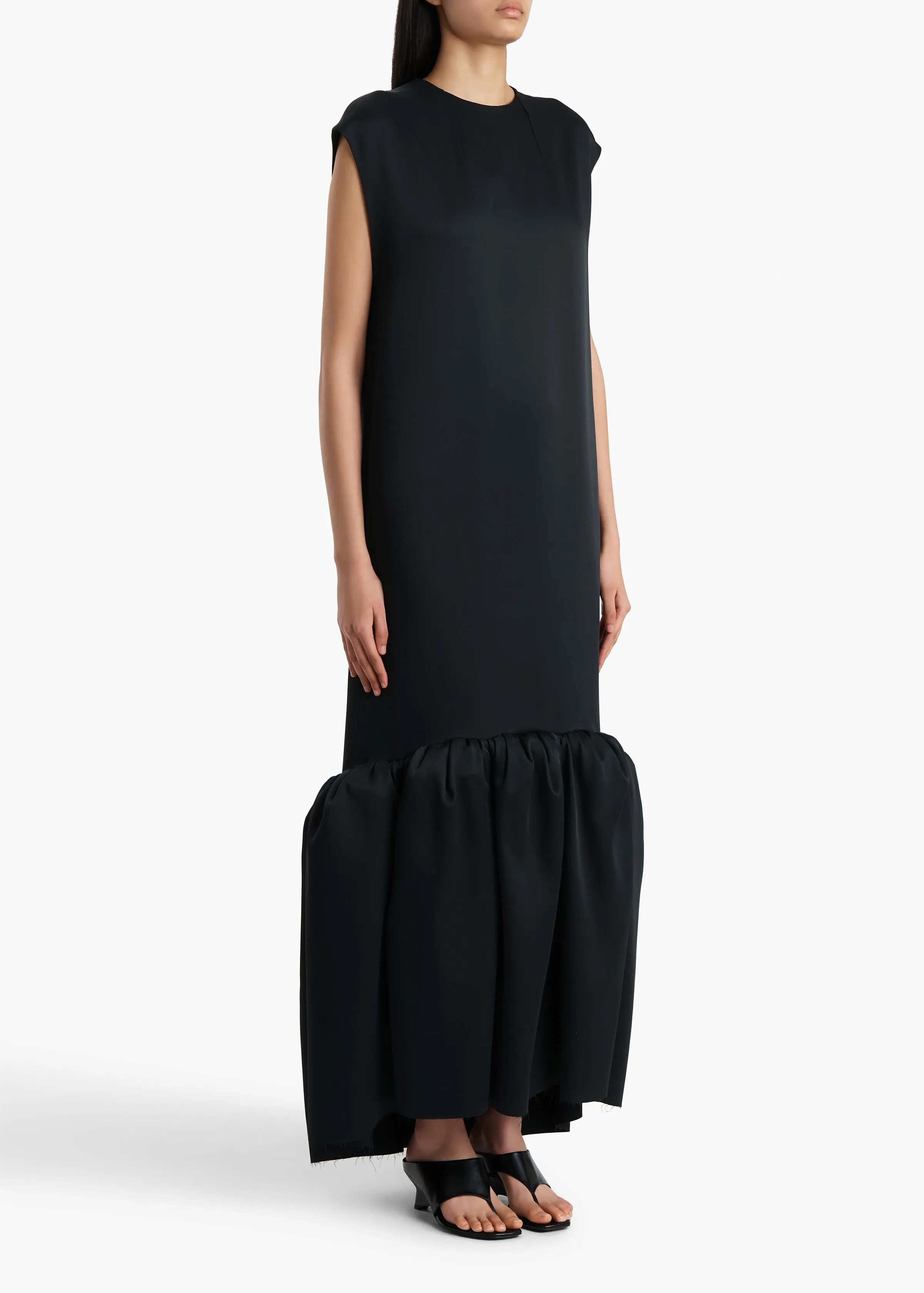 Tom Dress in Black sold by KHAITE product image thumbnail 2
