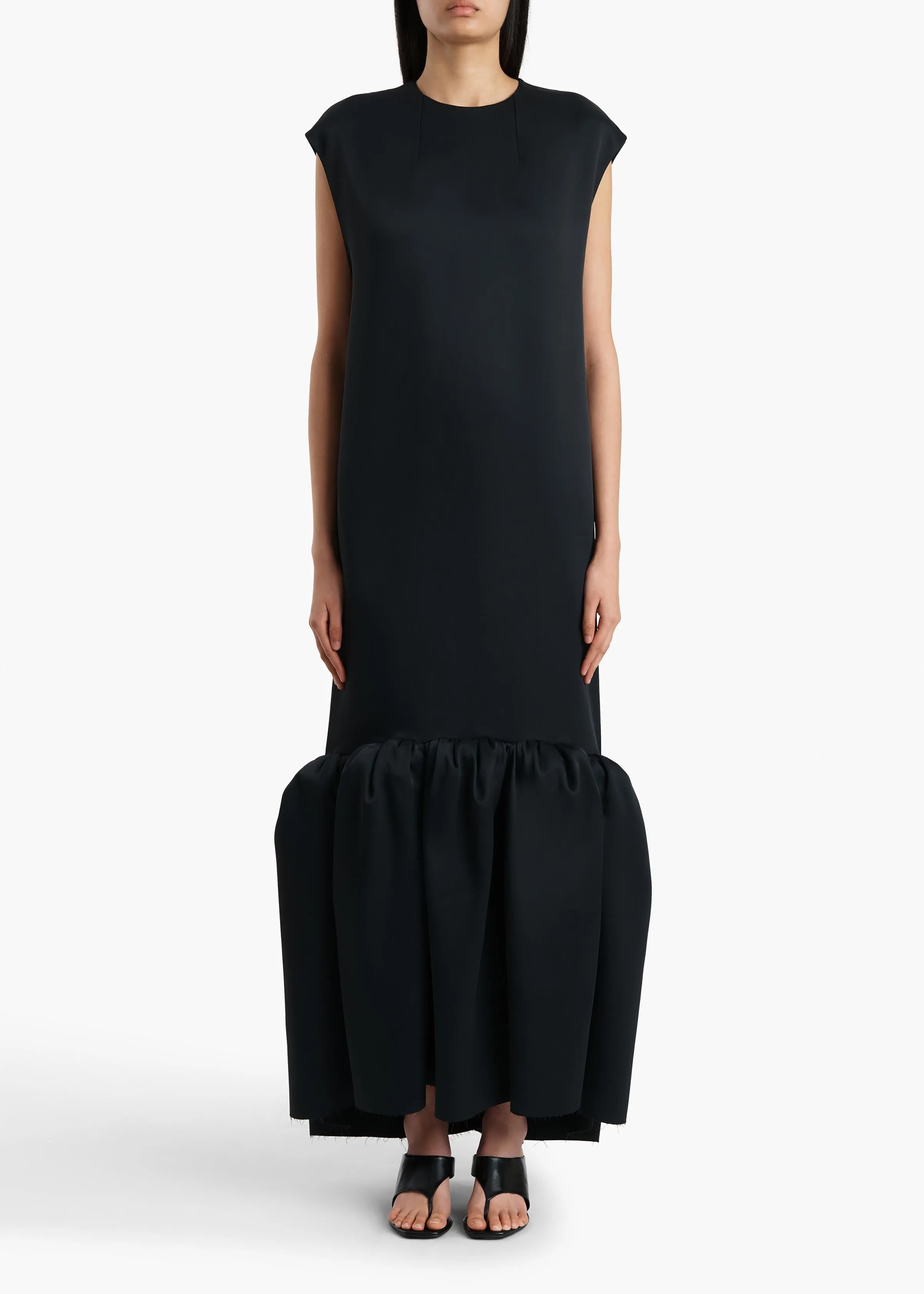 Tom Dress in Black sold by KHAITE product image thumbnail 3