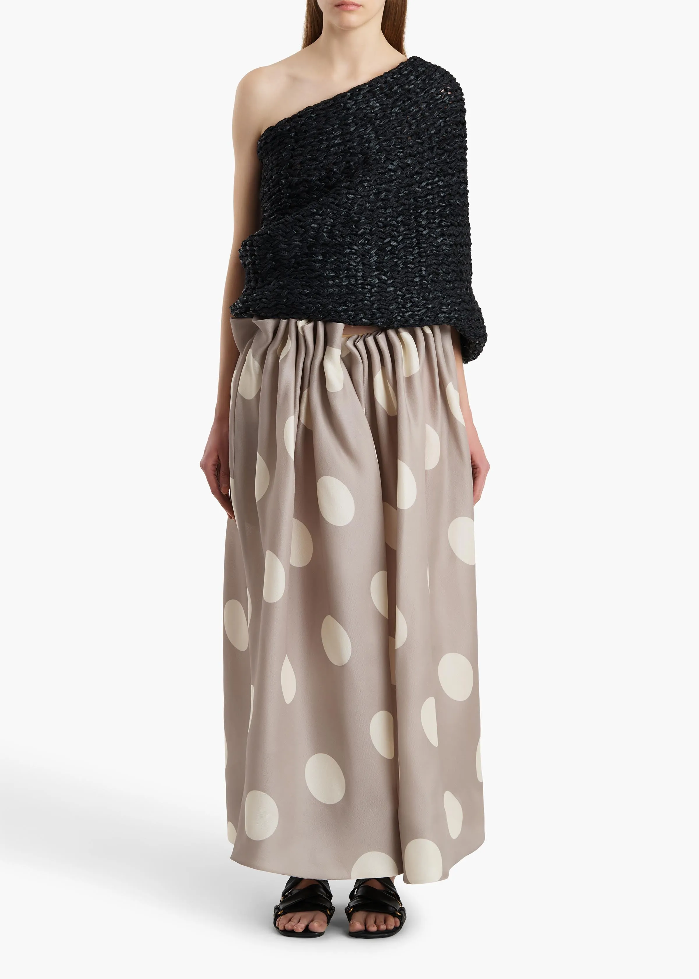 Addison Shawl in Black sold by KHAITE product image thumbnail 2