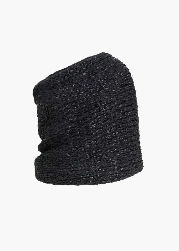 Addison Shawl in Black sold by KHAITE