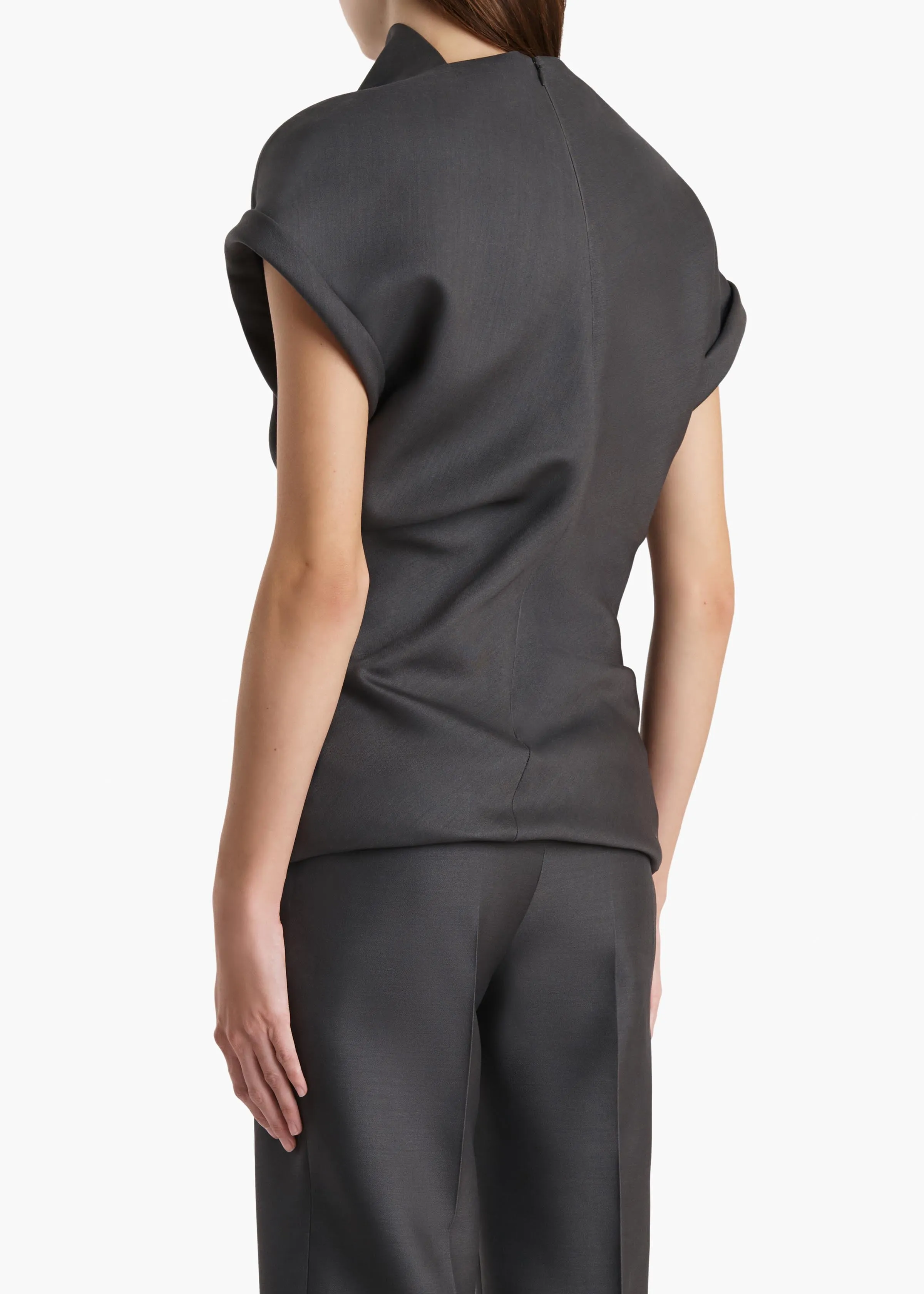 Tandie Top in Storm sold by KHAITE product image thumbnail 4