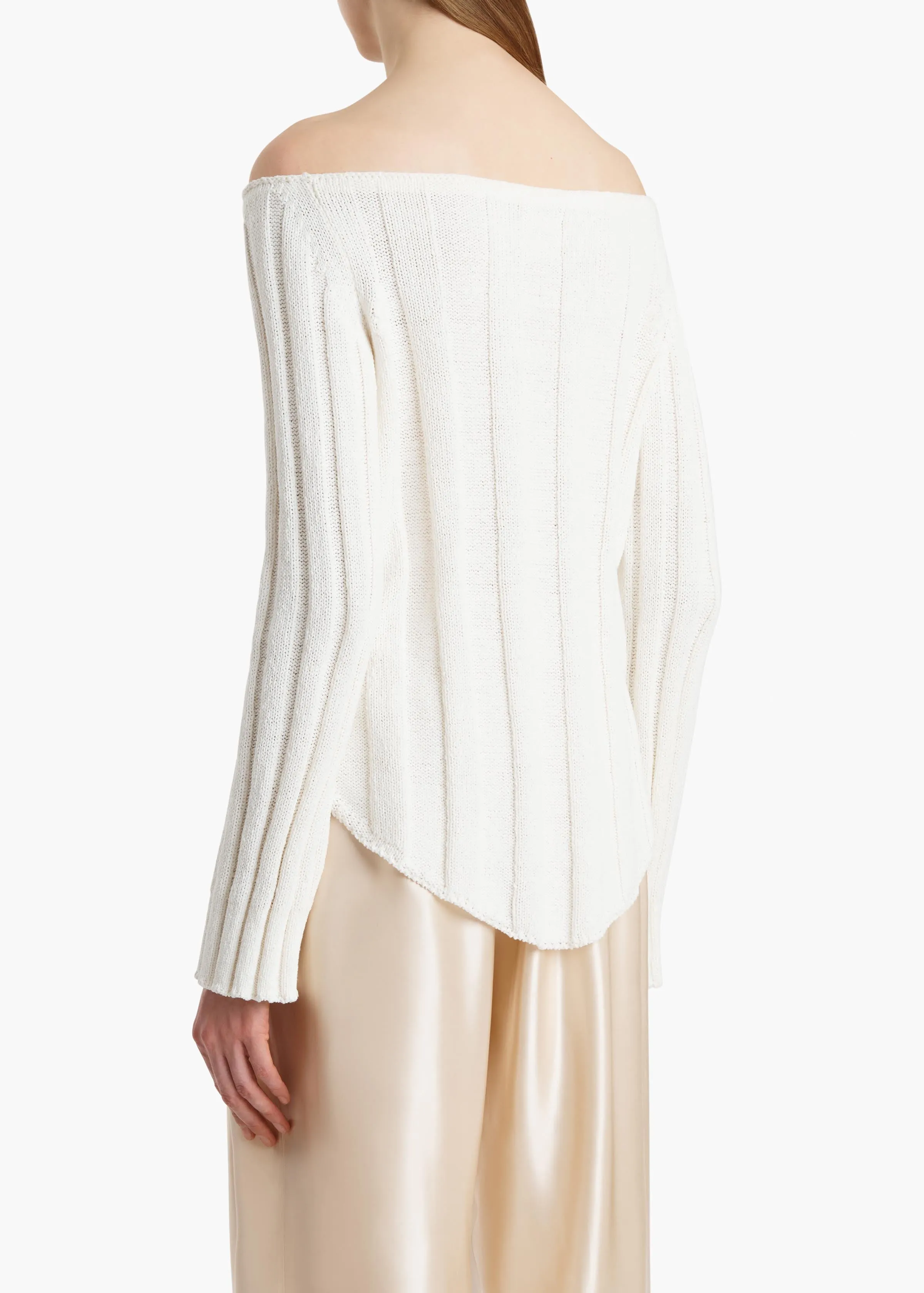 Sylas Sweater in Glaze sold by KHAITE product image thumbnail 4