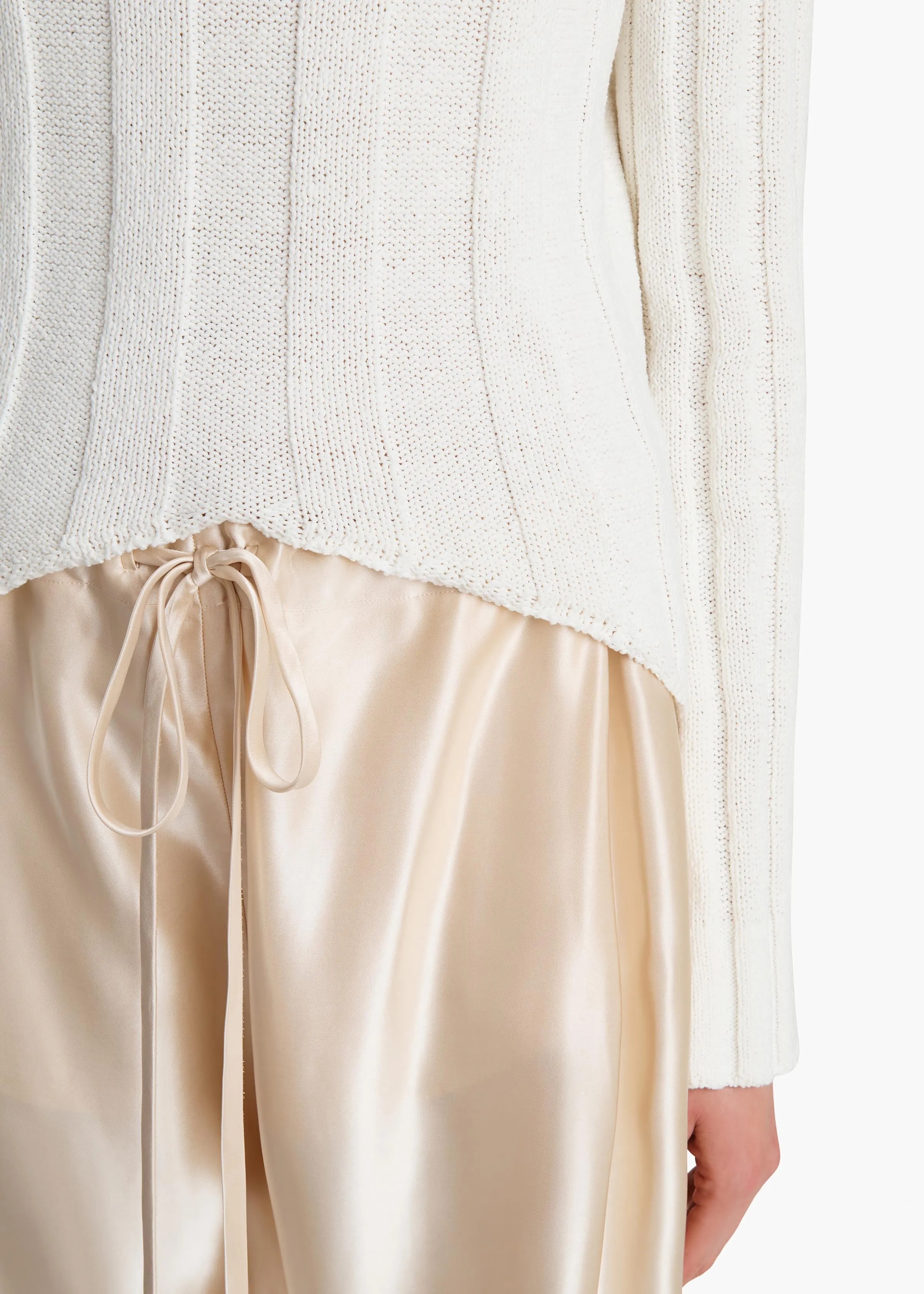 Sylas Sweater in Glaze sold by KHAITE product image thumbnail 5