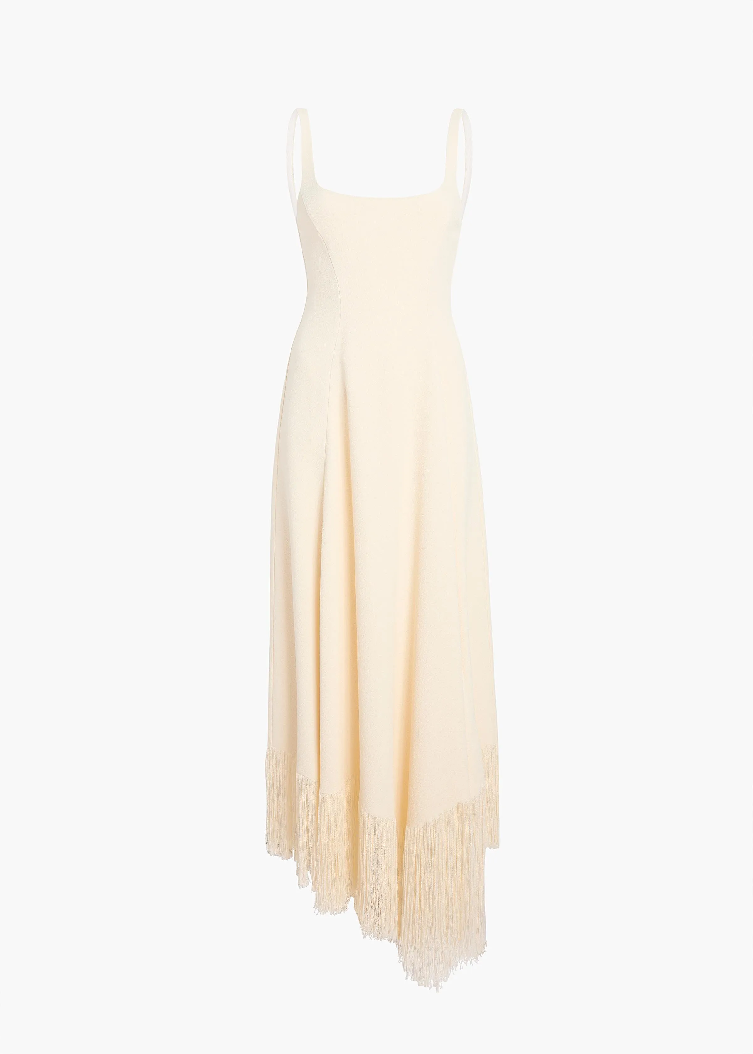 Vivian Dress in Cream sold by KHAITE
