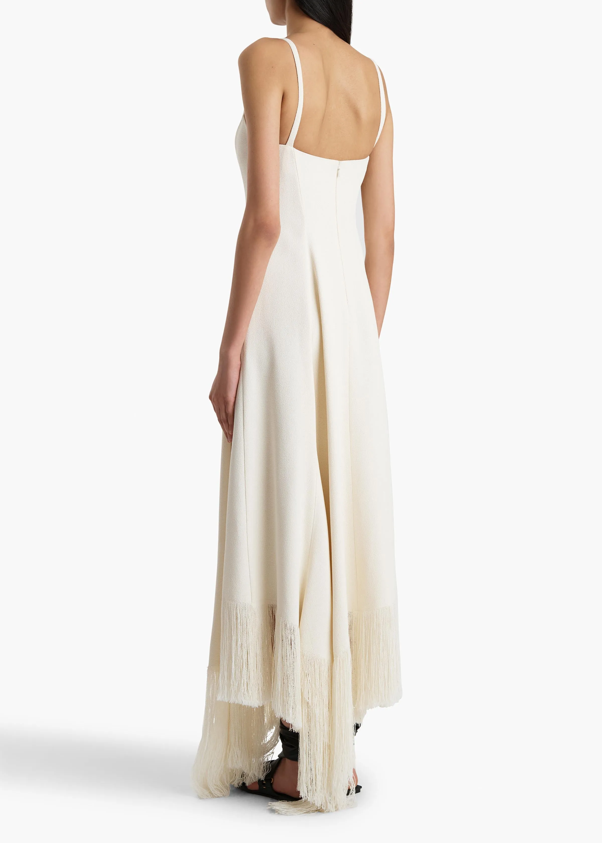 Vivian Dress in Cream sold by KHAITE product image thumbnail 3