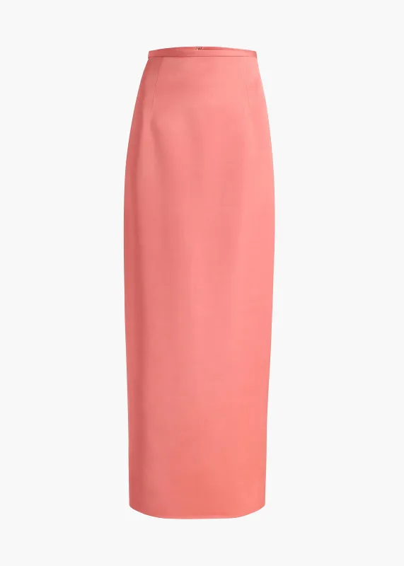 Winton Skirt in Dahlia made by KHAITE