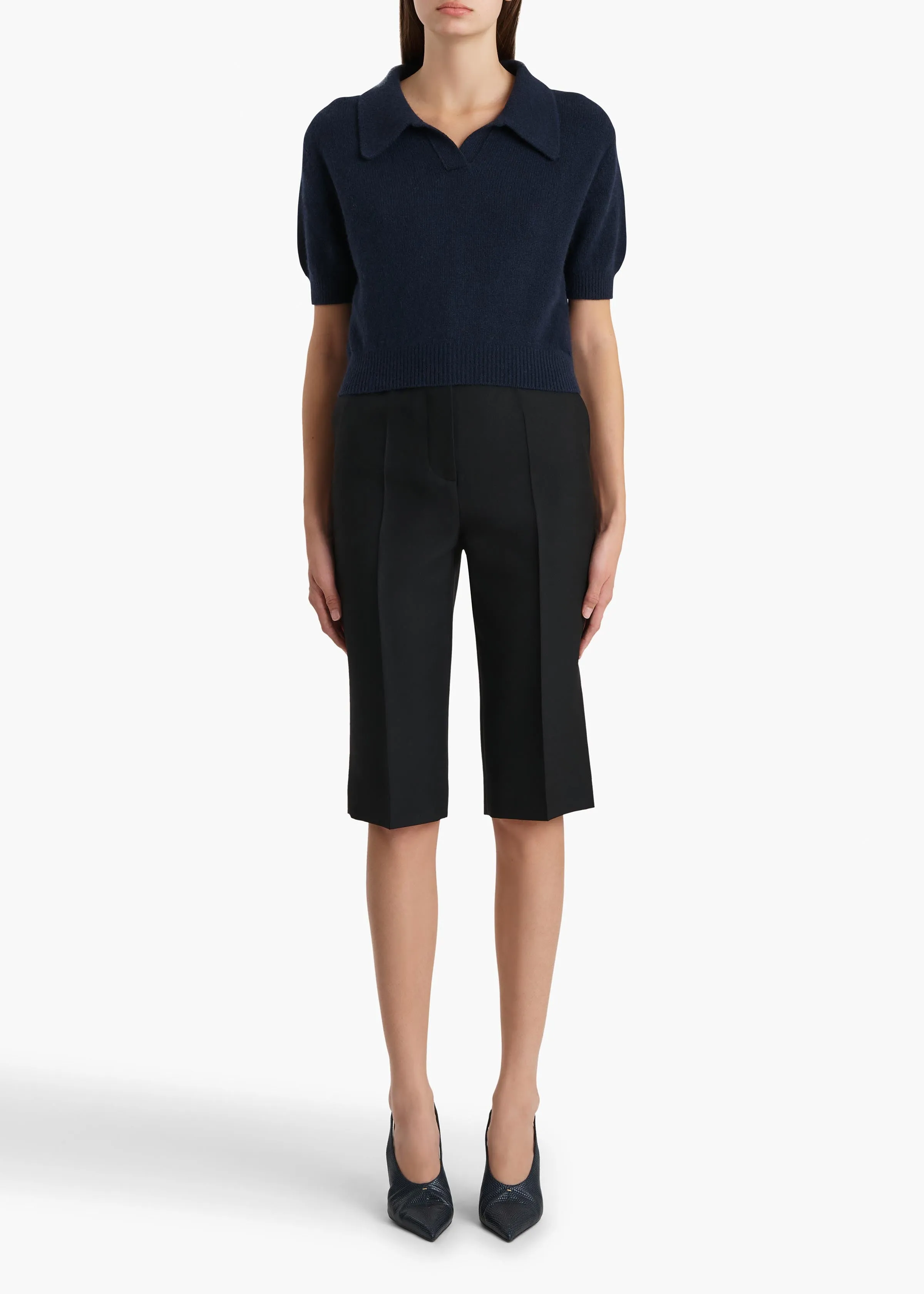 Leni Sweater in Midnight sold by KHAITE product image thumbnail 2