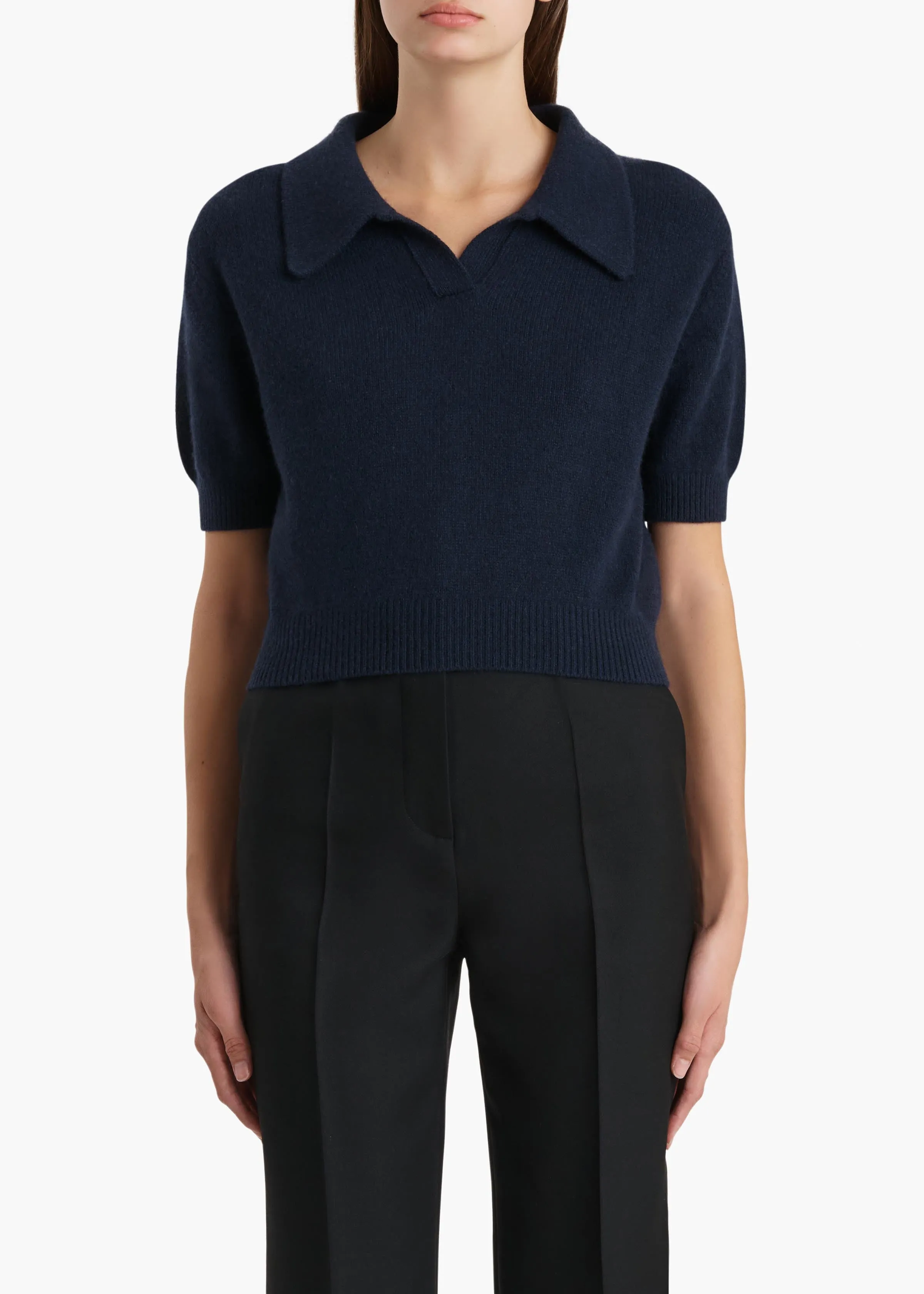 Leni Sweater in Midnight sold by KHAITE product image thumbnail 3