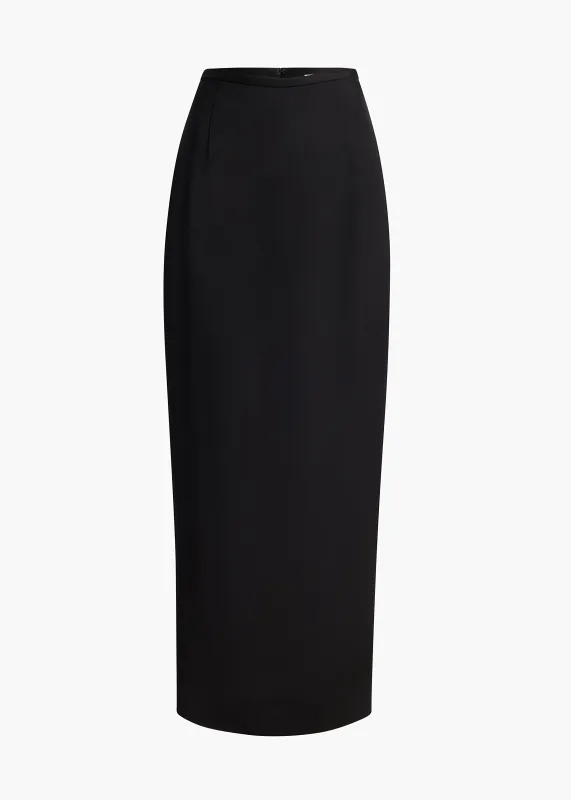 Winton Skirt in Black made by KHAITE
