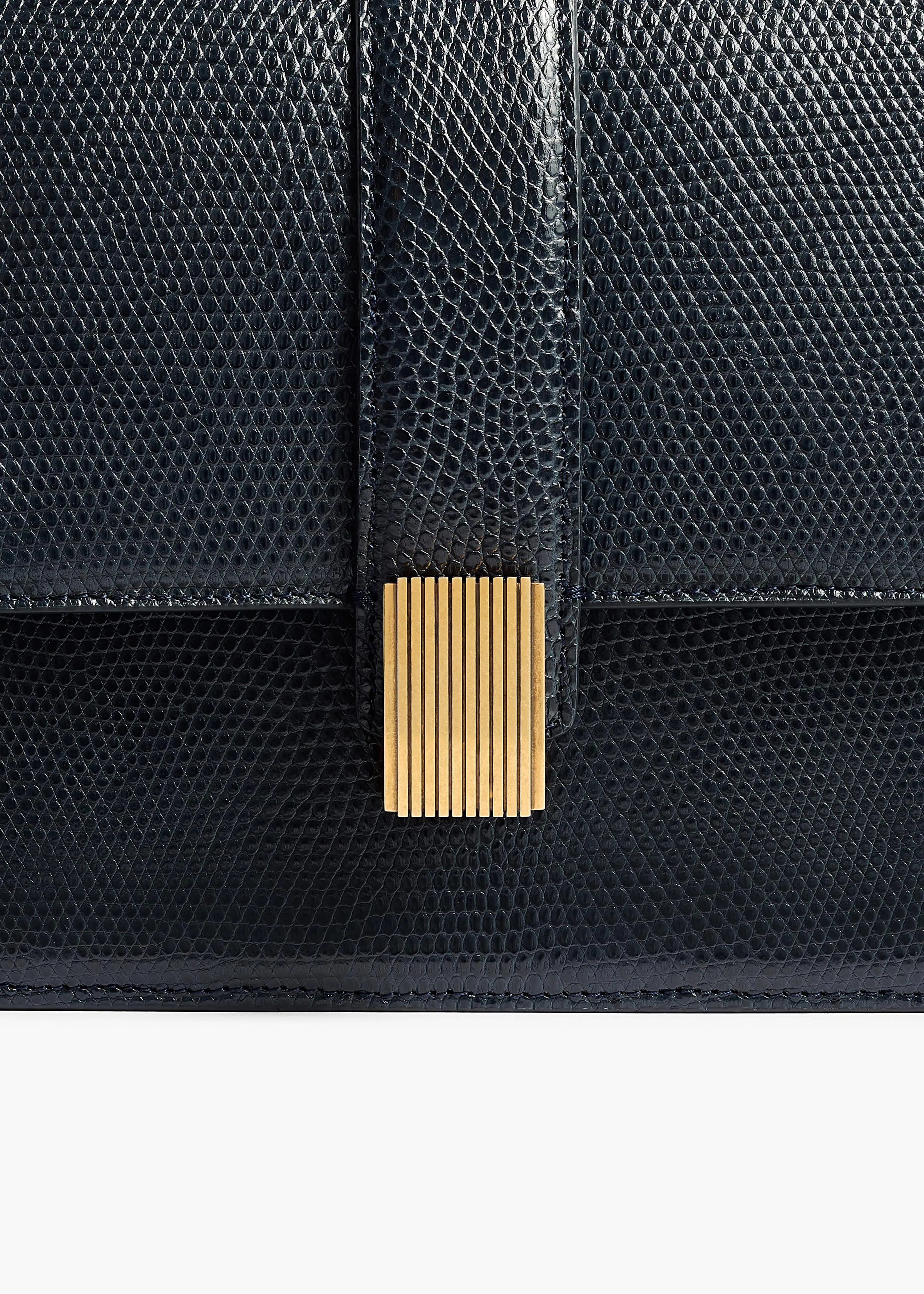 Blake Crossbody Bag in Midnight Lizard sold by KHAITE product image thumbnail 4