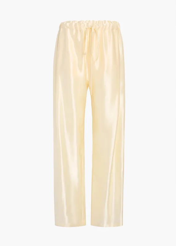 Rohen Pant in Cream made by KHAITE