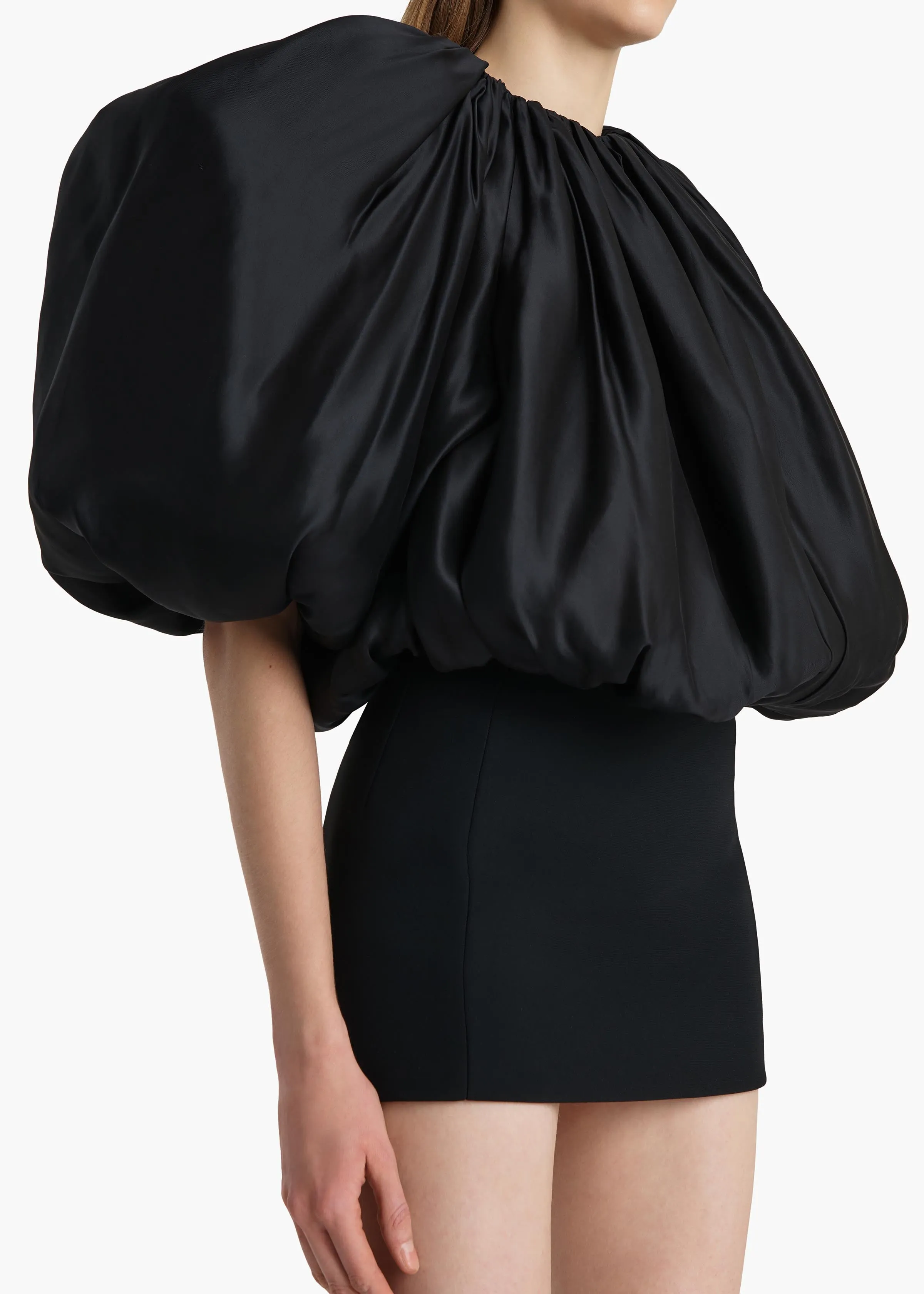 Siel Dress in Black sold by KHAITE product image thumbnail 4