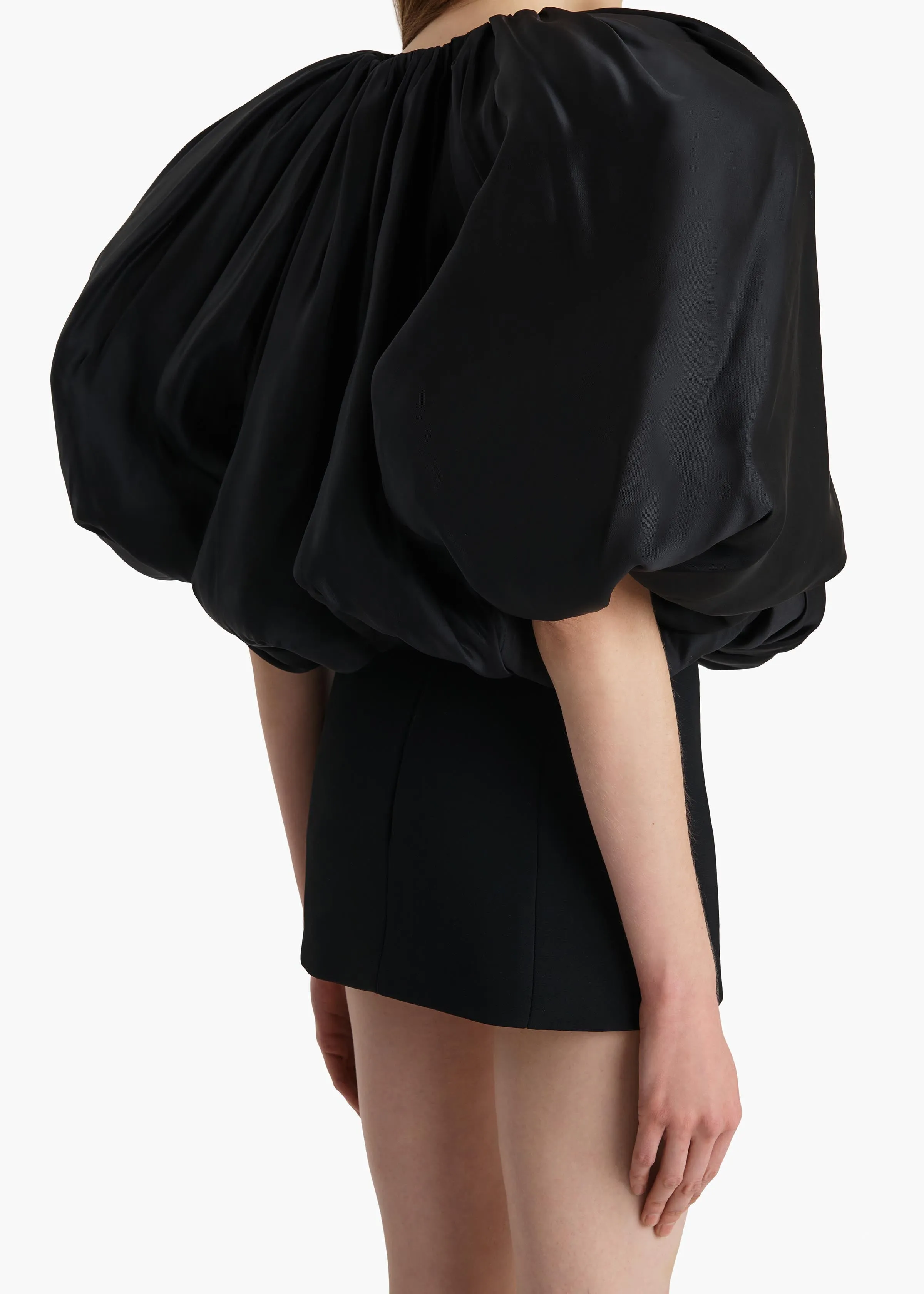 Siel Dress in Black sold by KHAITE product image thumbnail 5
