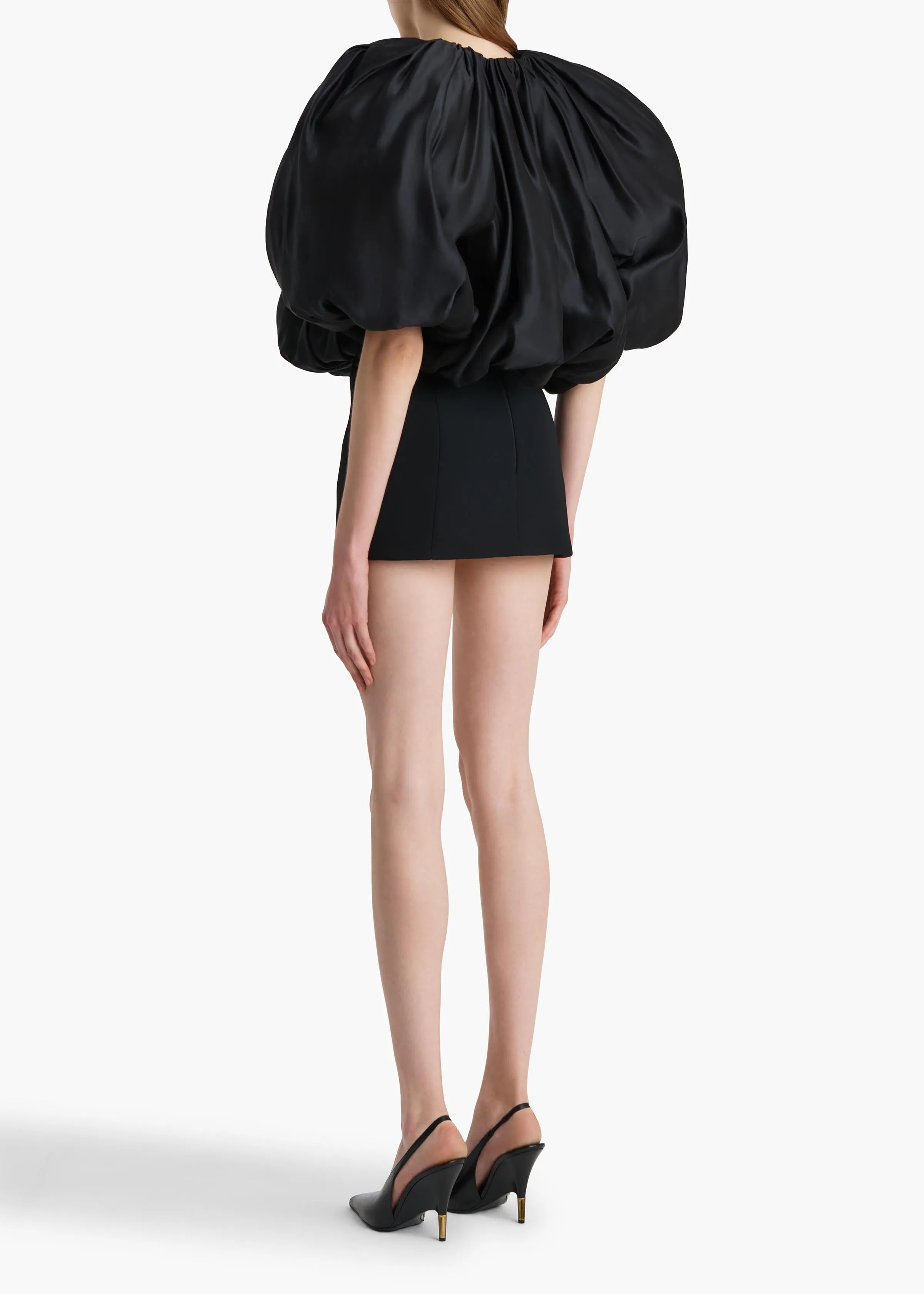 Siel Dress in Black sold by KHAITE product image thumbnail 3