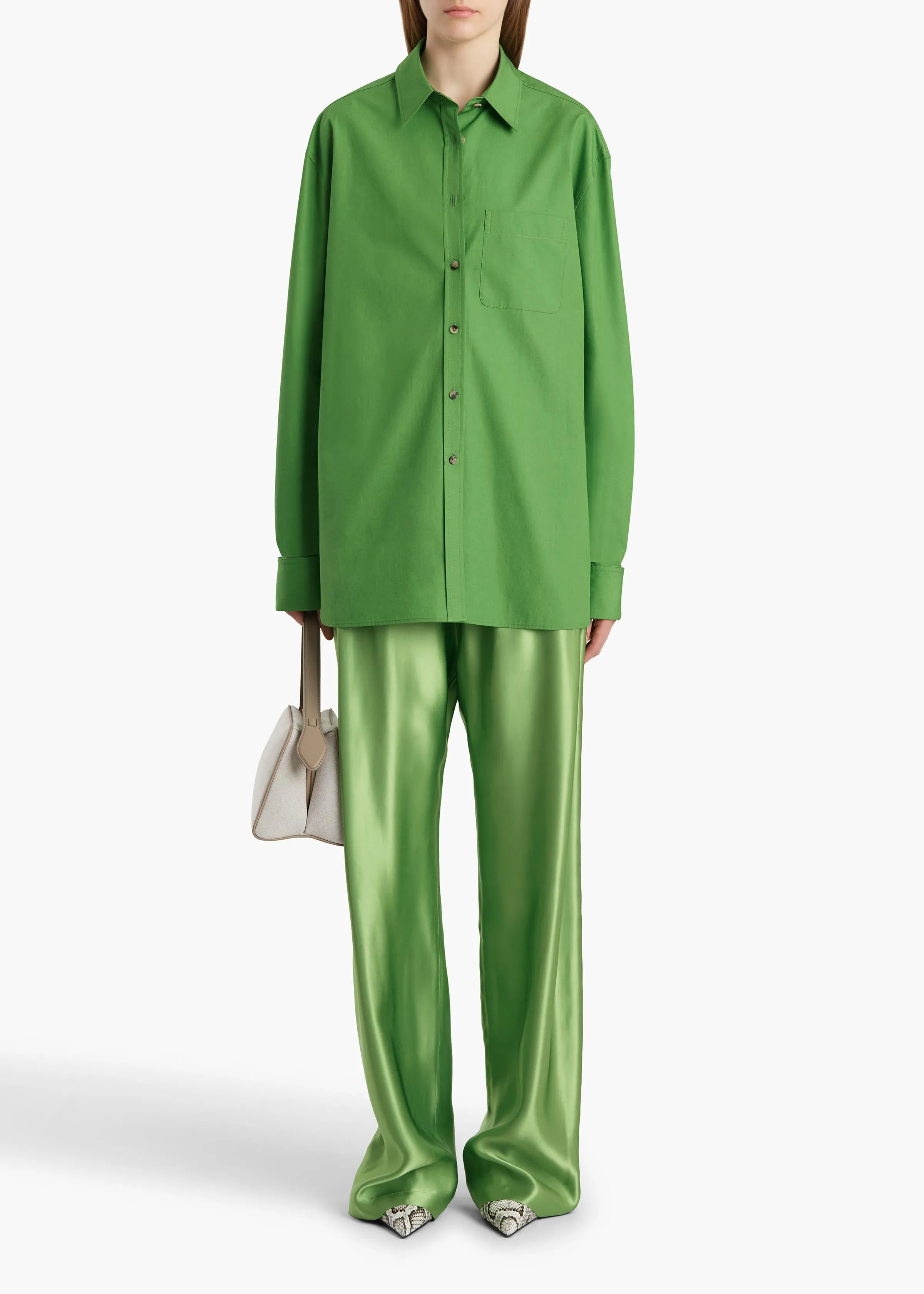 Rohen Pant in Absinthe sold by KHAITE product image thumbnail 2