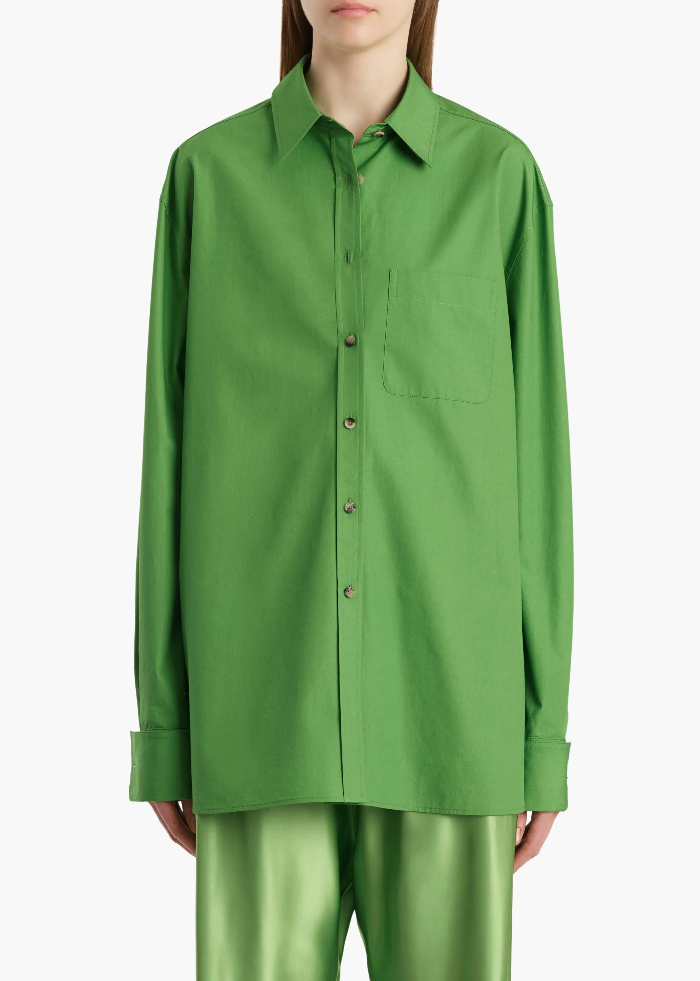 Newton Top in Absinthe sold by KHAITE product image thumbnail 3