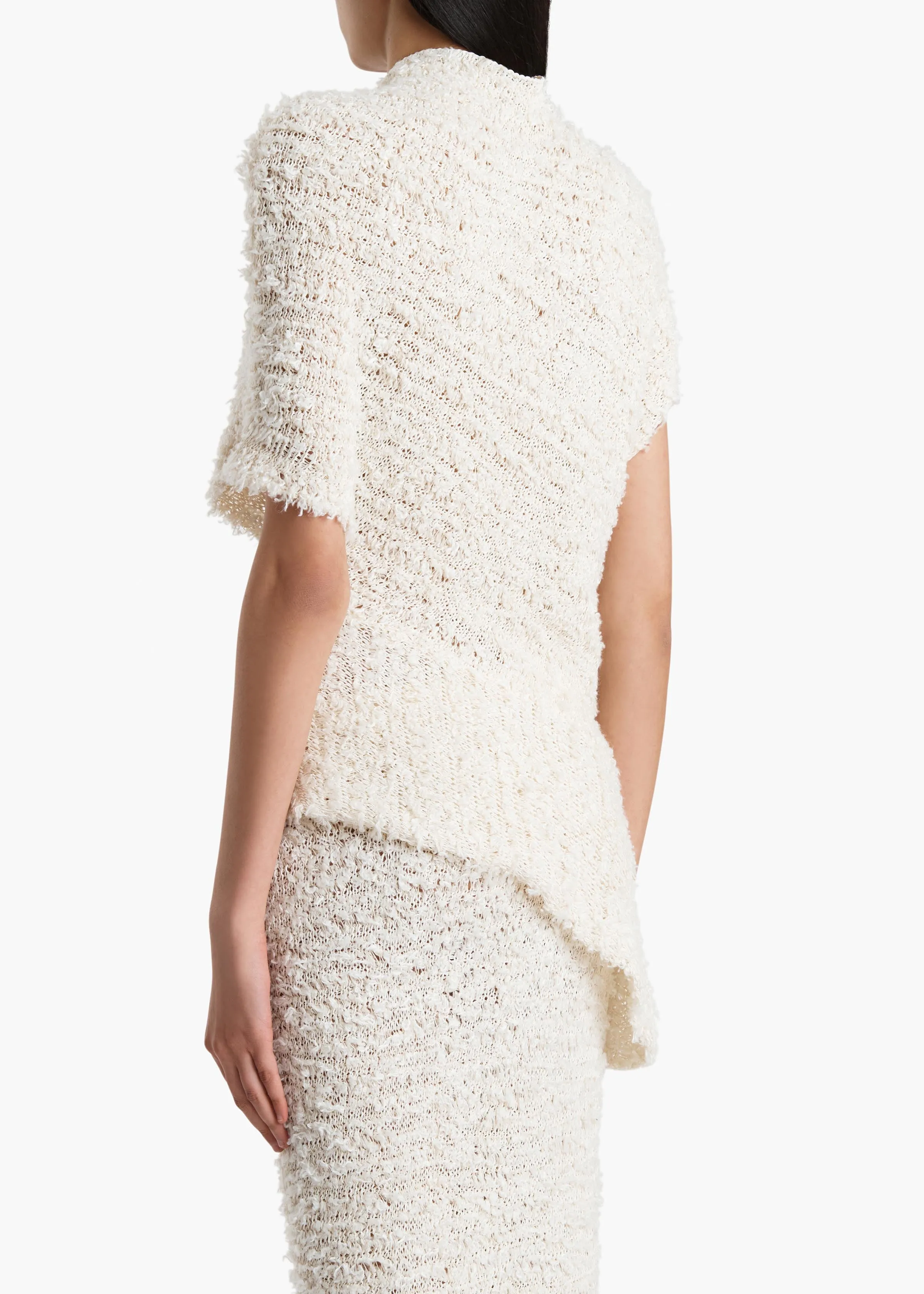 Rhodes Top in Ivory sold by KHAITE product image thumbnail 4