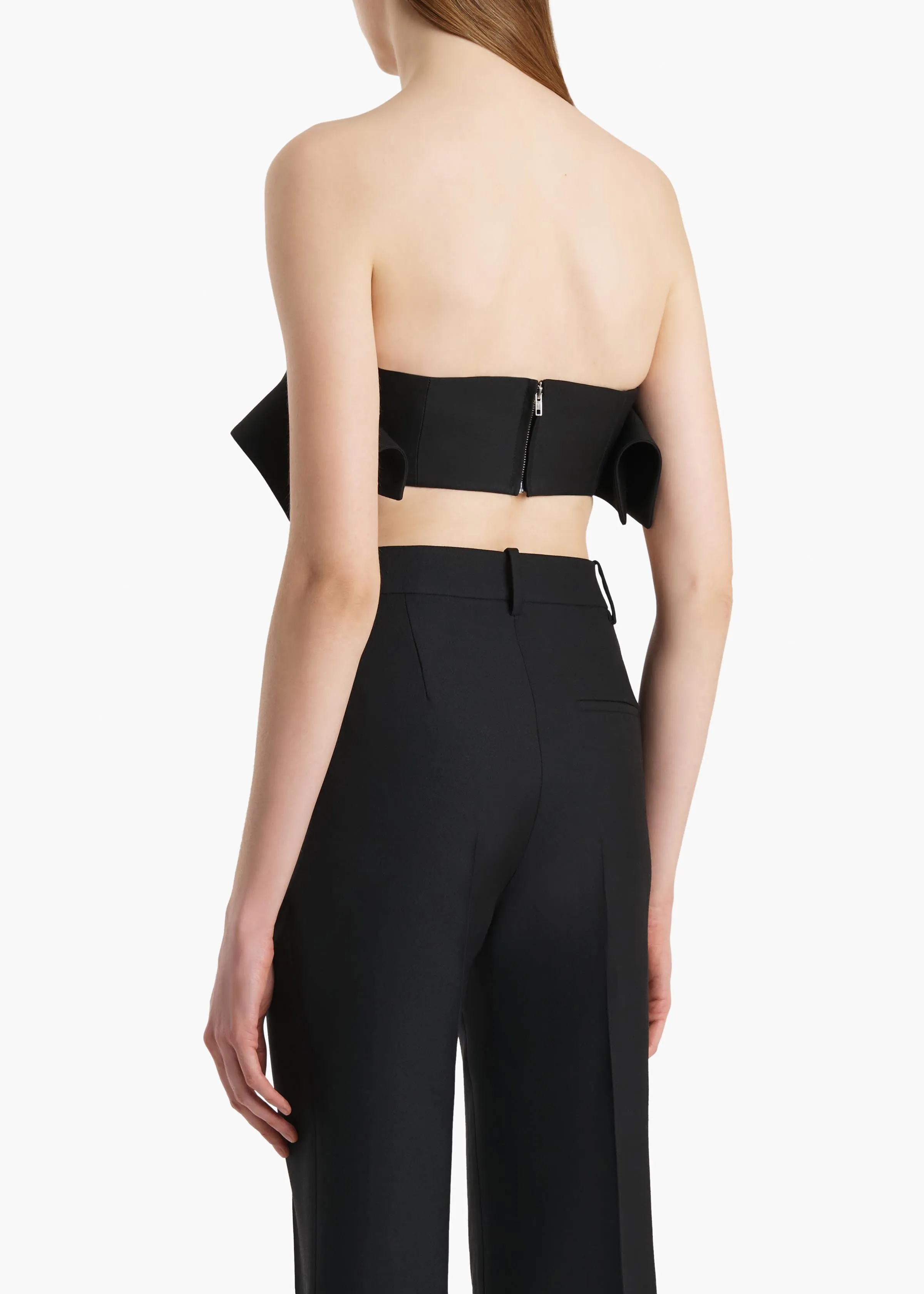Kelsi Top in Black sold by KHAITE product image thumbnail 4
