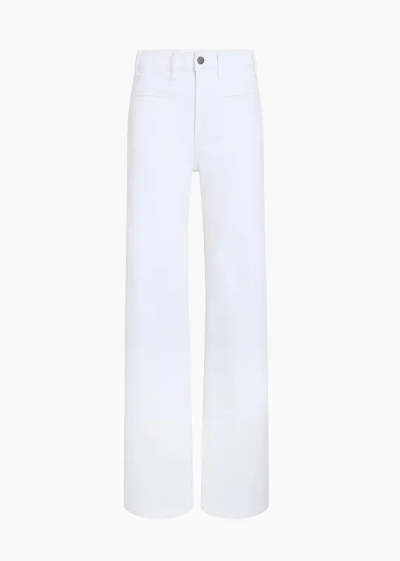 Delmonico Jean in White made by KHAITE