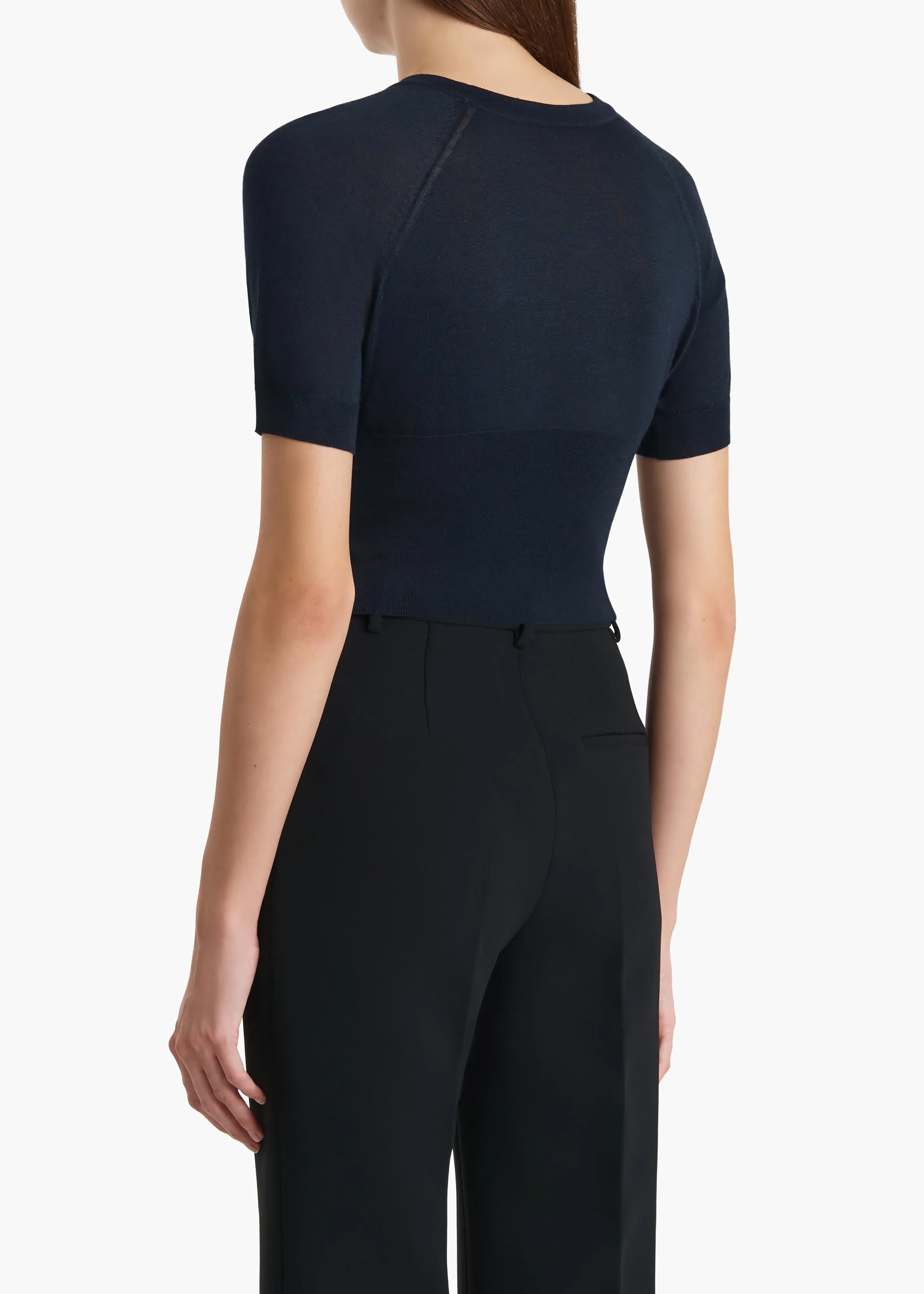 Whim Top in Midnight sold by KHAITE product image thumbnail 4