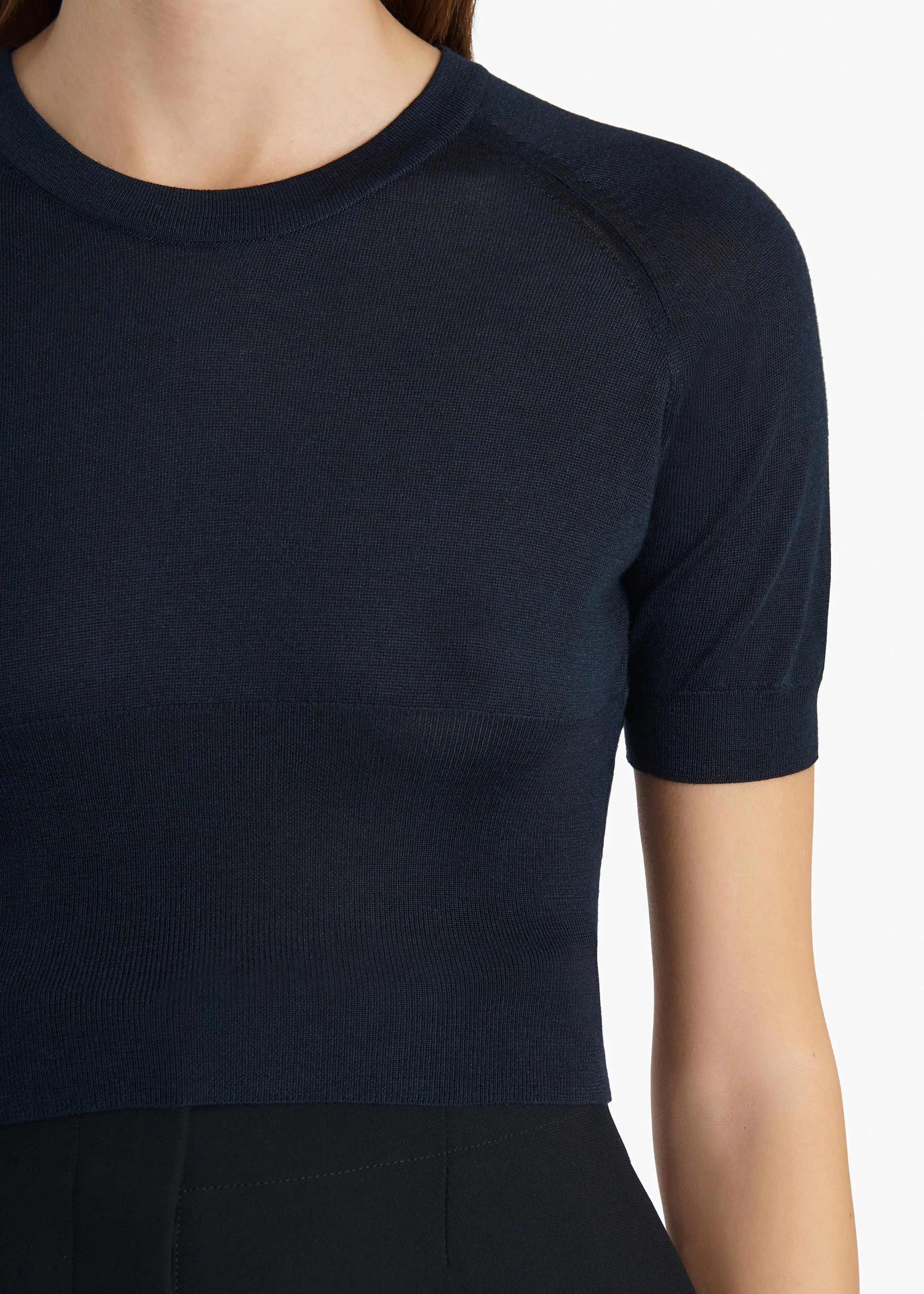 Whim Top in Midnight sold by KHAITE product image thumbnail 5