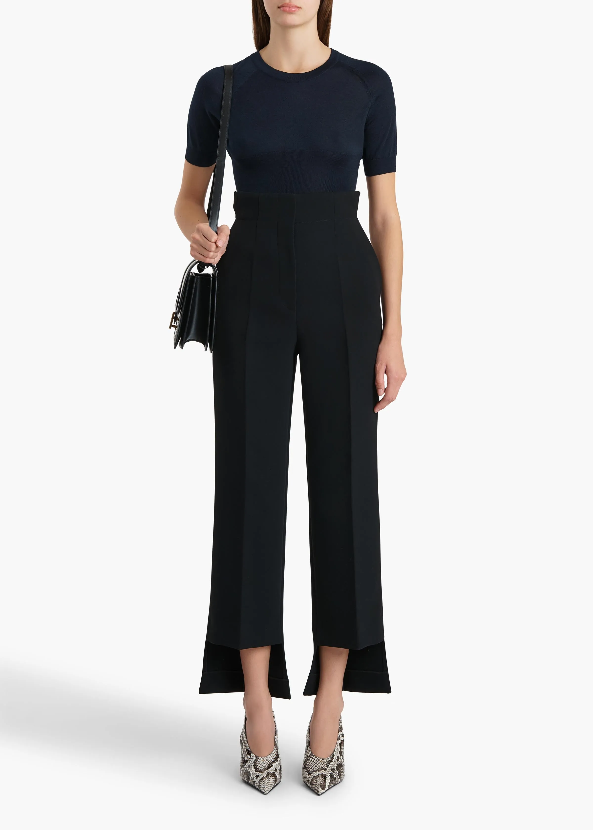 Whim Top in Midnight sold by KHAITE product image thumbnail 2