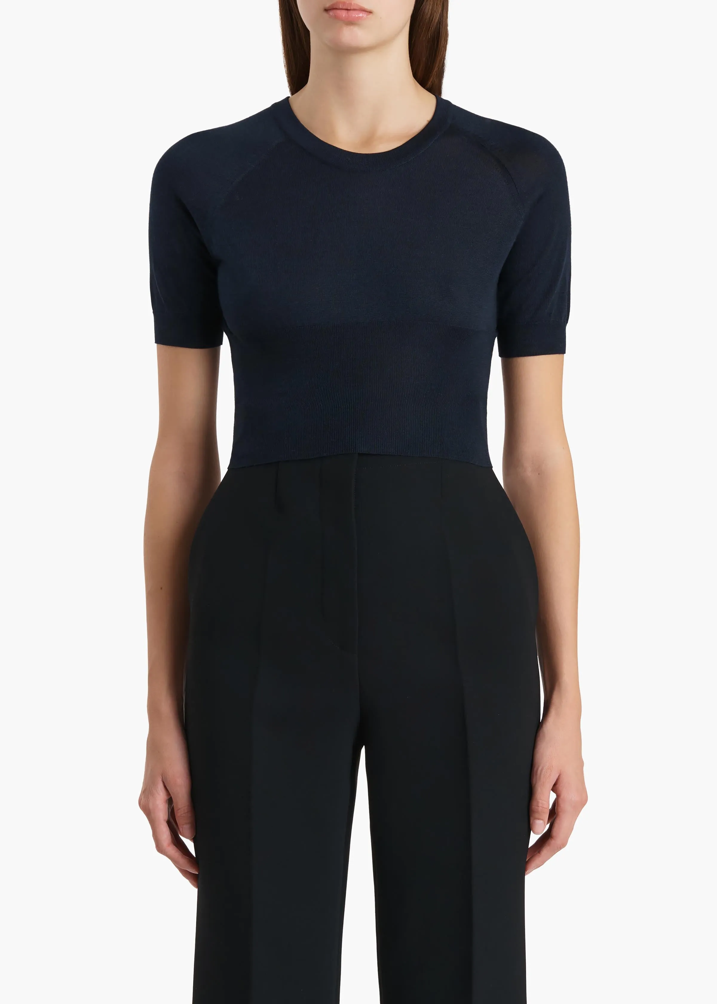 Whim Top in Midnight sold by KHAITE product image thumbnail 3