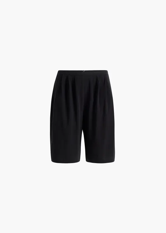 Poppy Short in Black made by KHAITE