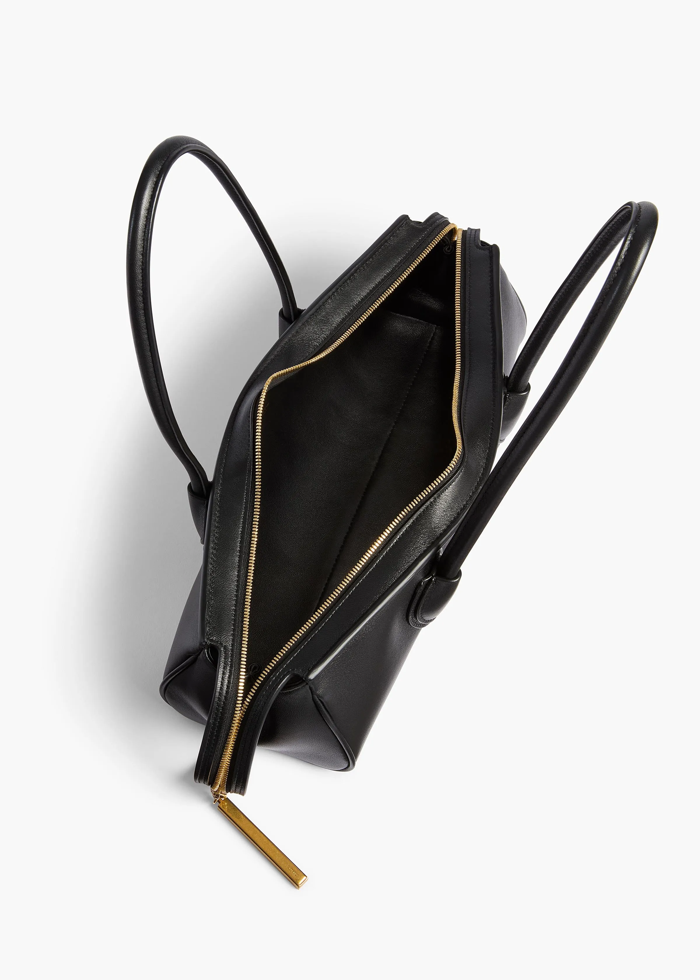 Donna Shoulder Bag in Black Leather sold by KHAITE product image thumbnail 3