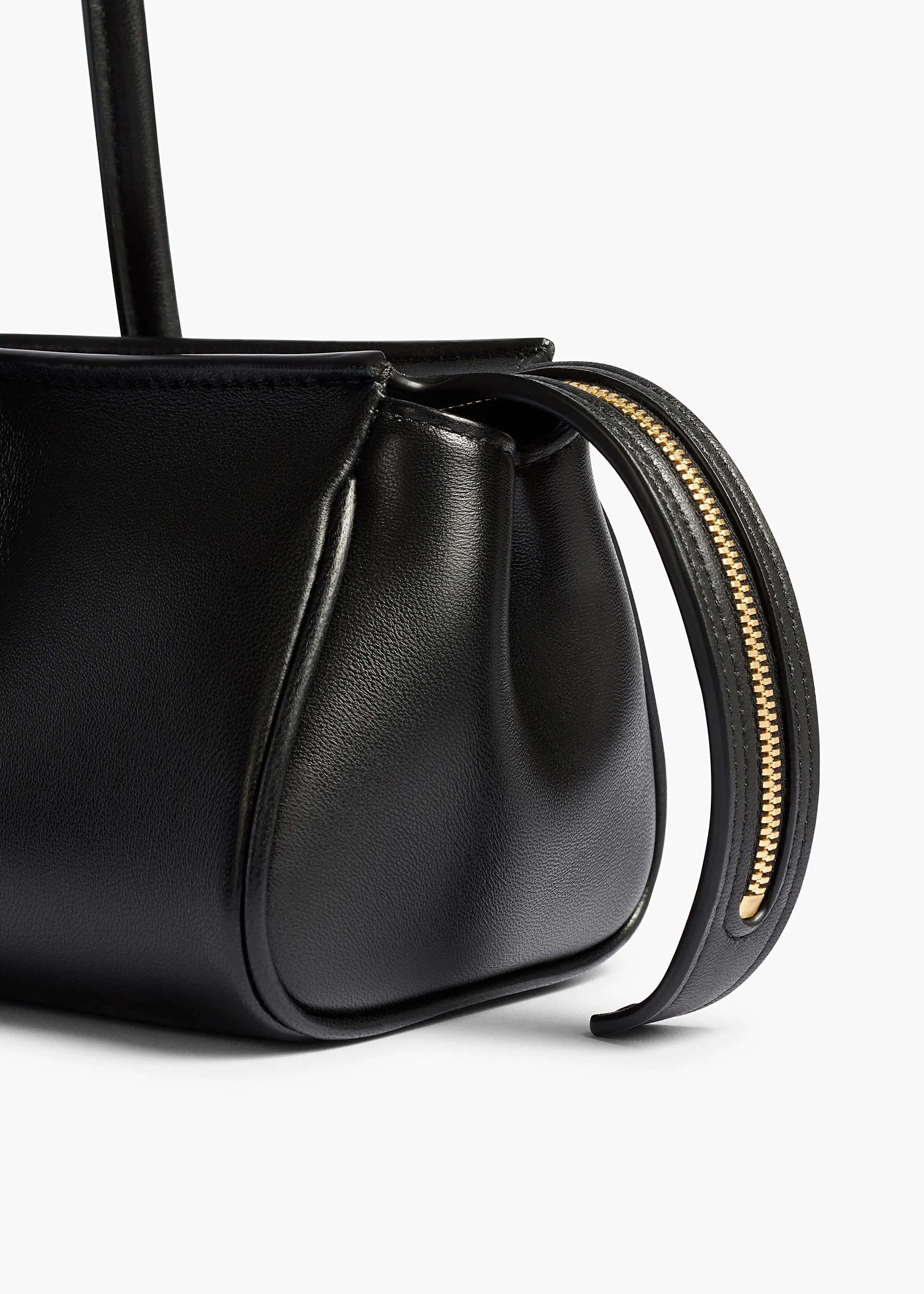 Donna Shoulder Bag in Black Leather sold by KHAITE product image thumbnail 4