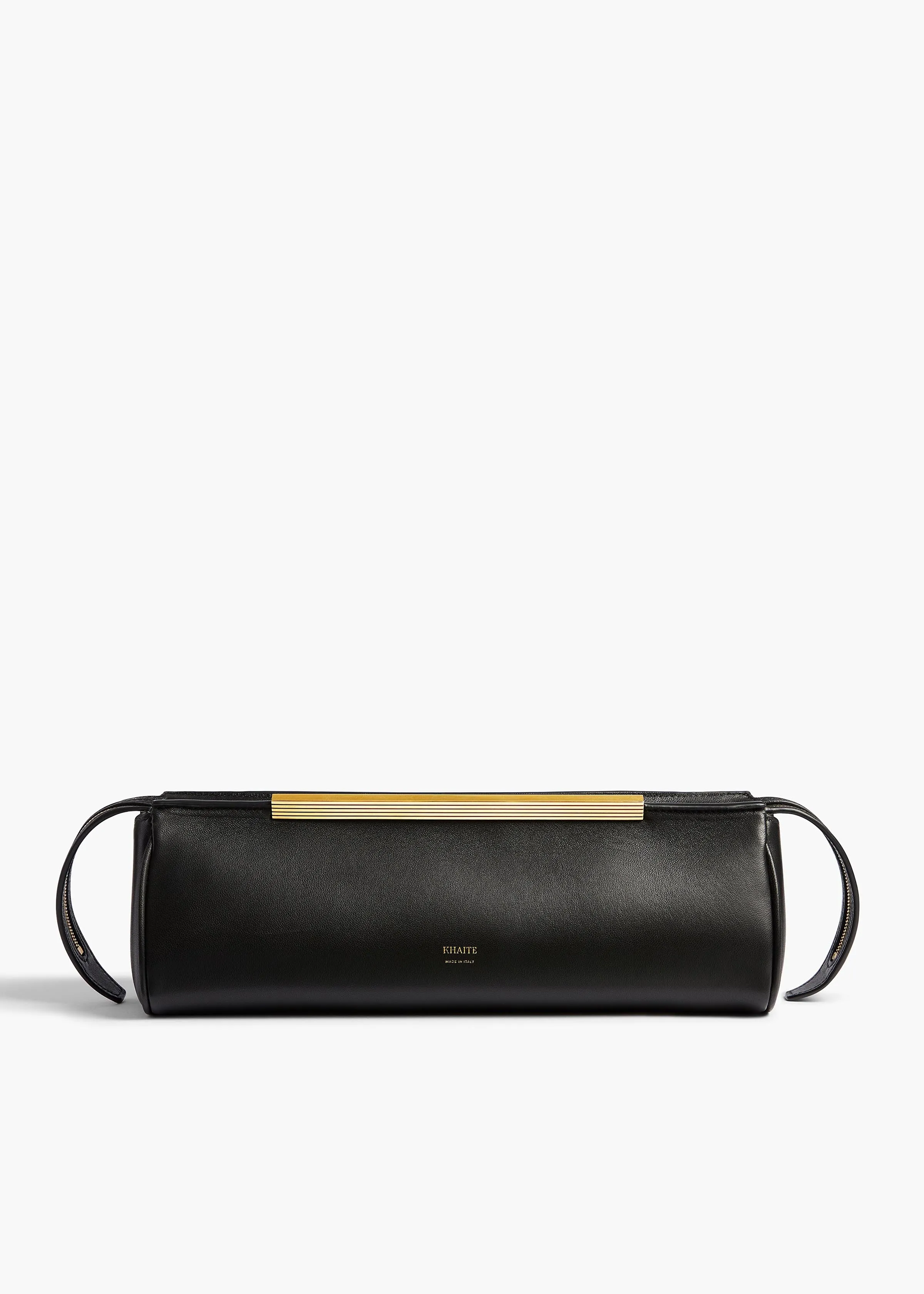 Donna Evening Clutch in Black Leather sold by KHAITE