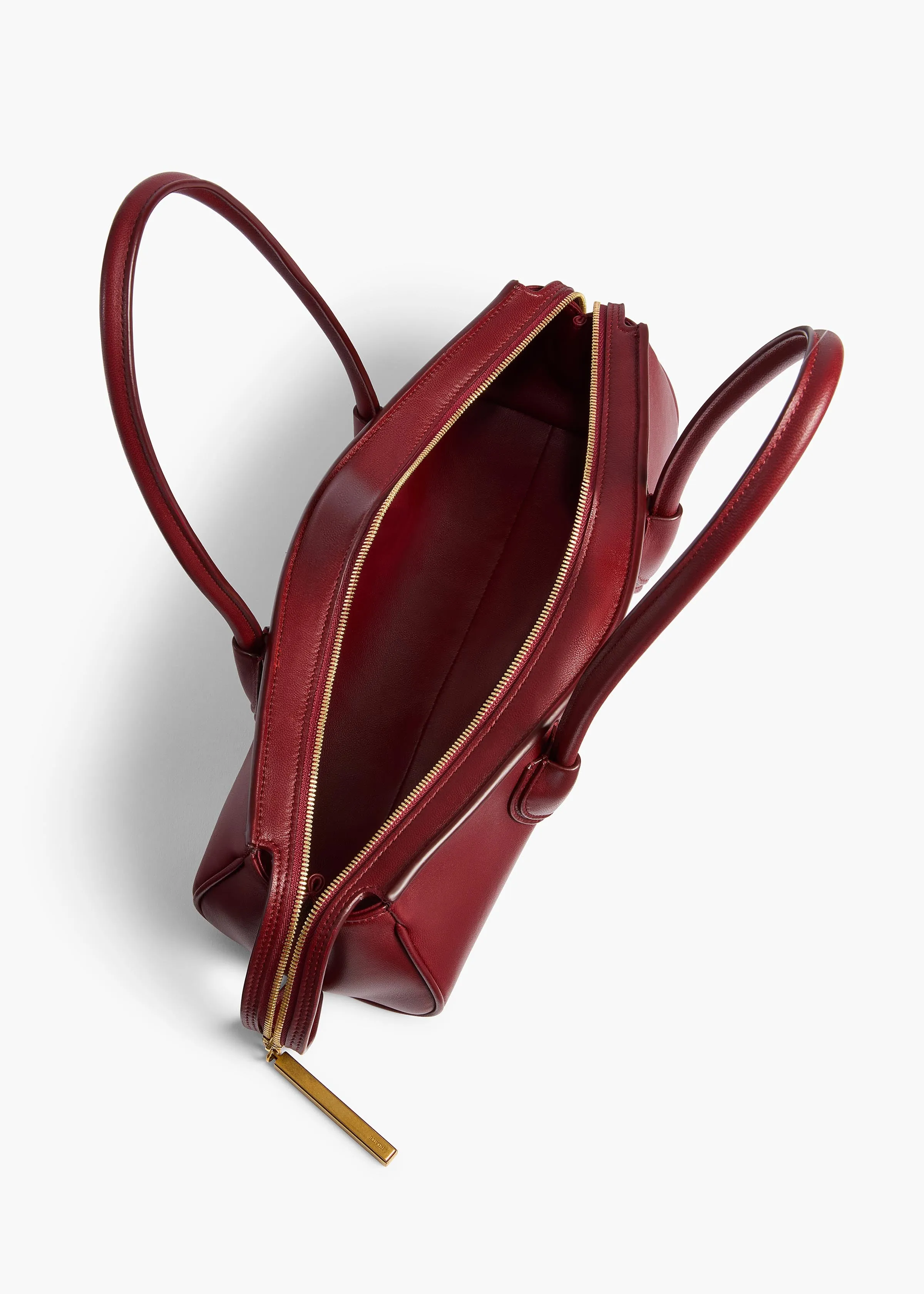 Donna Shoulder Bag in Oxblood Leather sold by KHAITE product image thumbnail 3